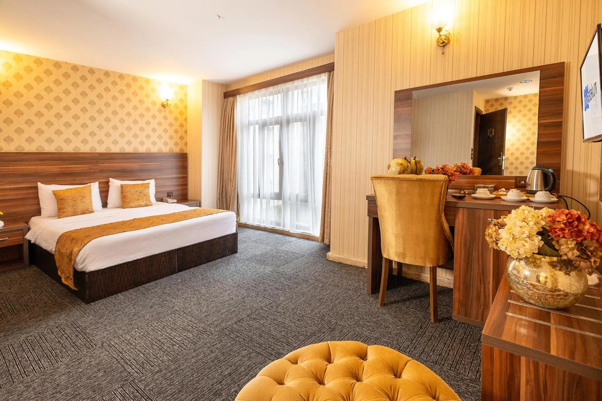 Bed in Niva Atakum Otel