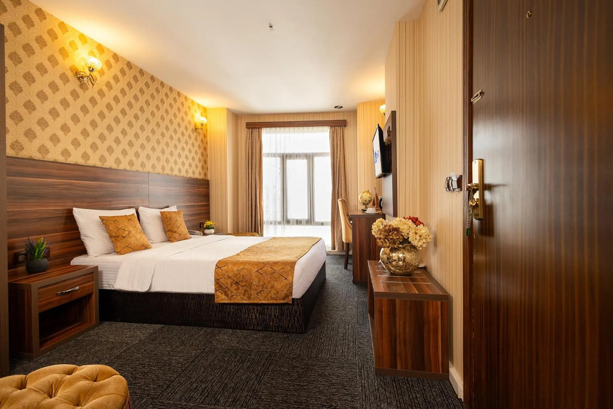 Bed in Niva Atakum Otel