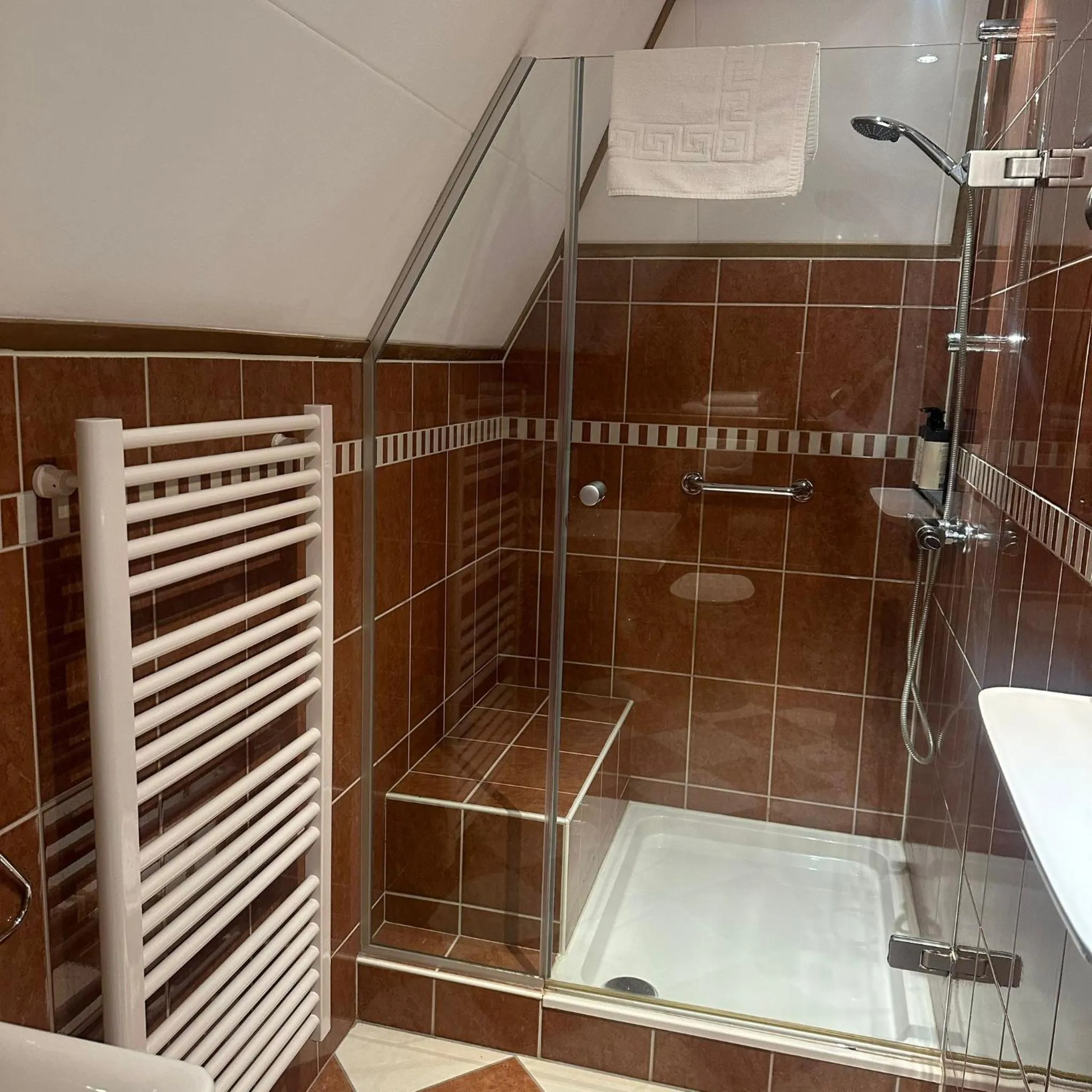 Shower in Hotel de Landmarke by Flow