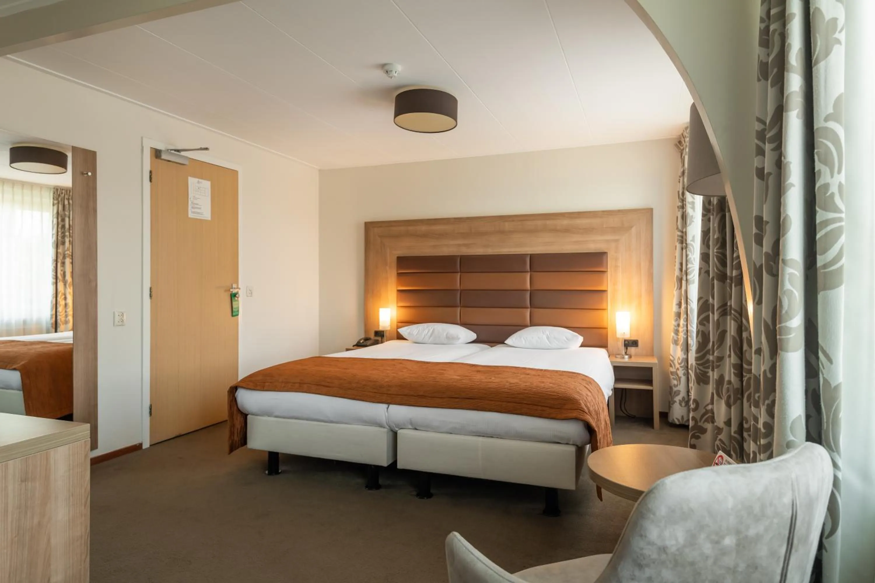 Bed in Hotel de Landmarke by Flow