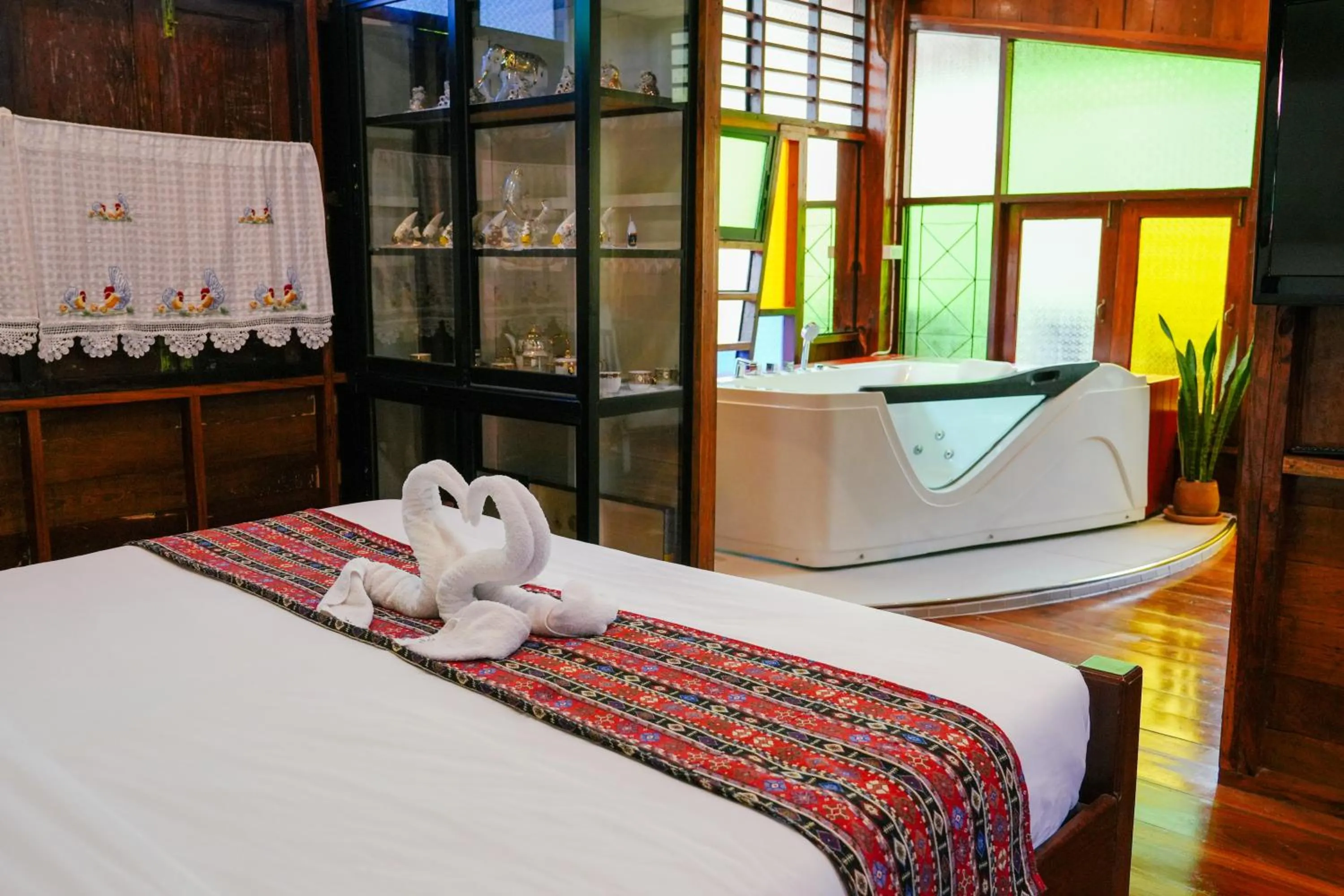 Bed in Pang Long Chao resort