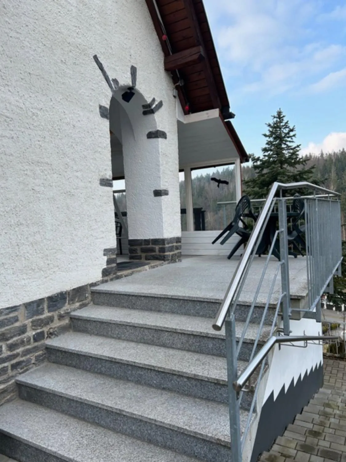 Property building in Ferienhaus Waldeck