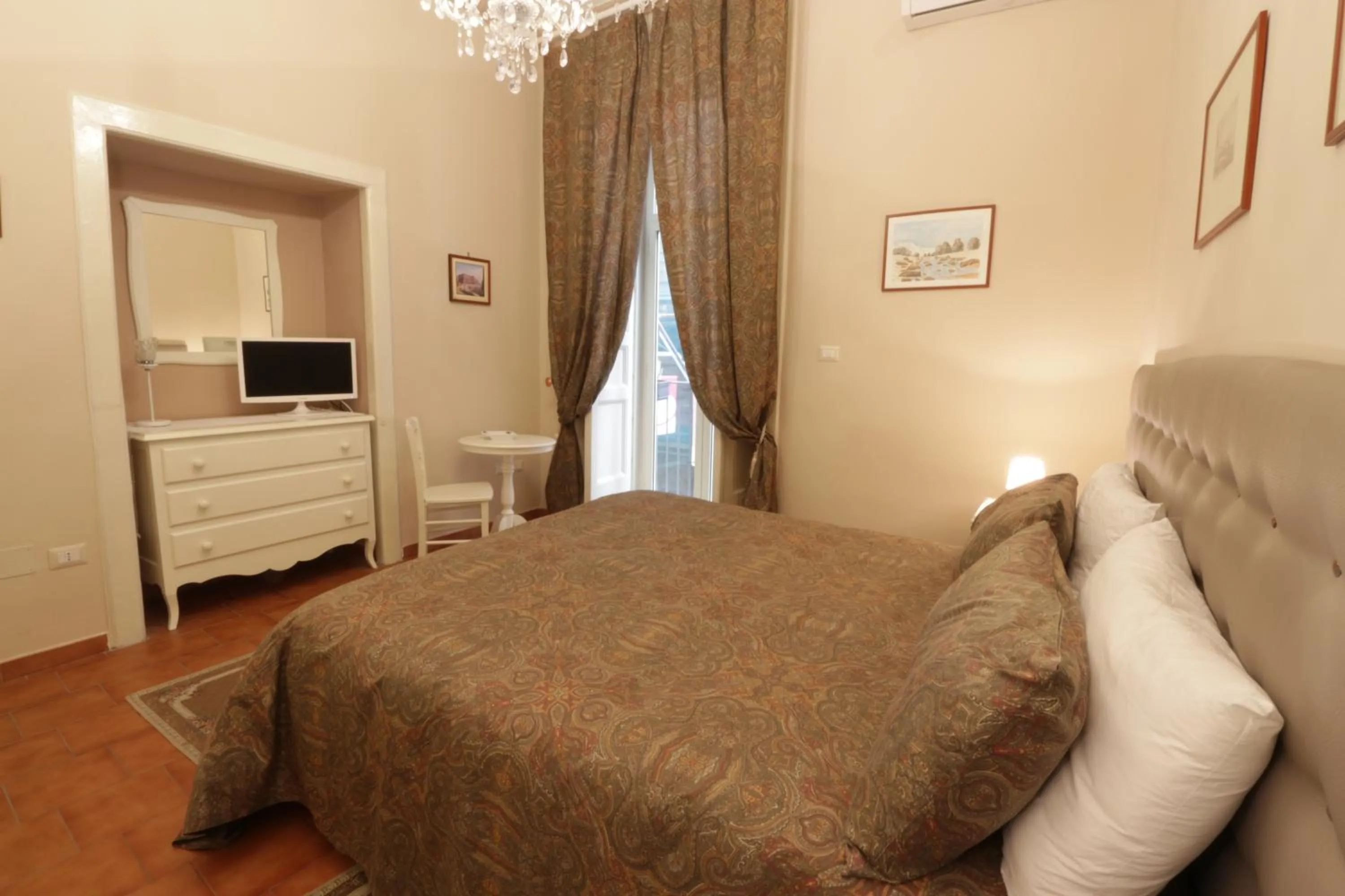 Bedroom, Bed in Bed and Breakfast Speranzella
