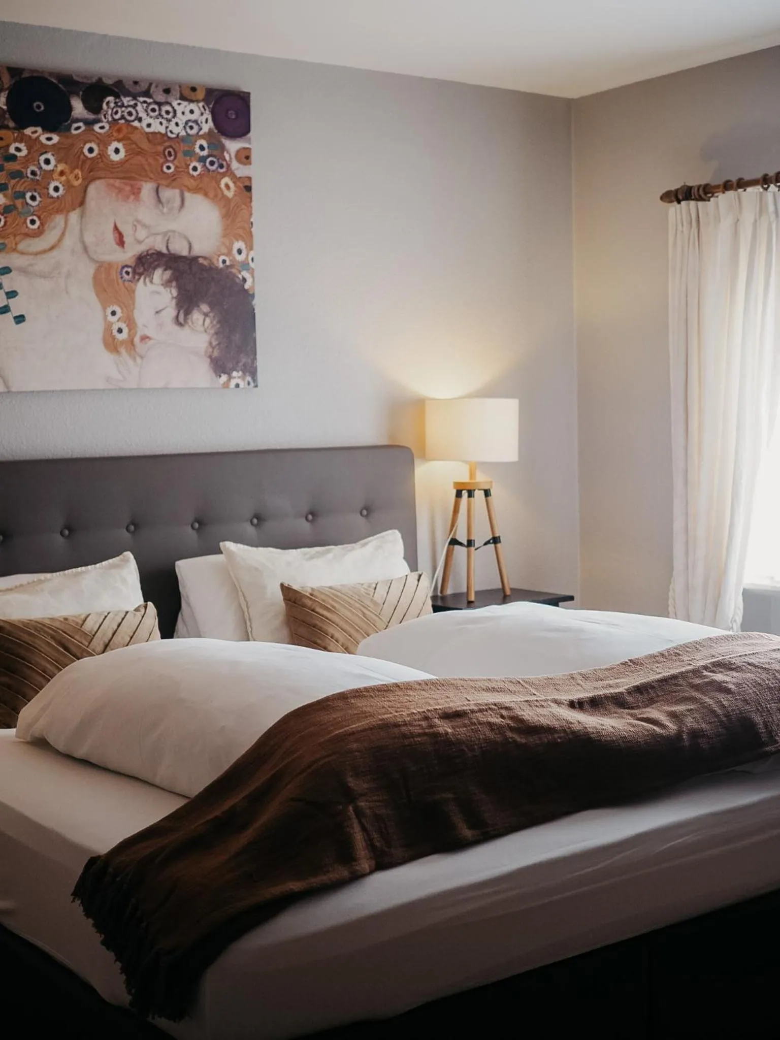 Bed in Roudenhaff Guestfarm