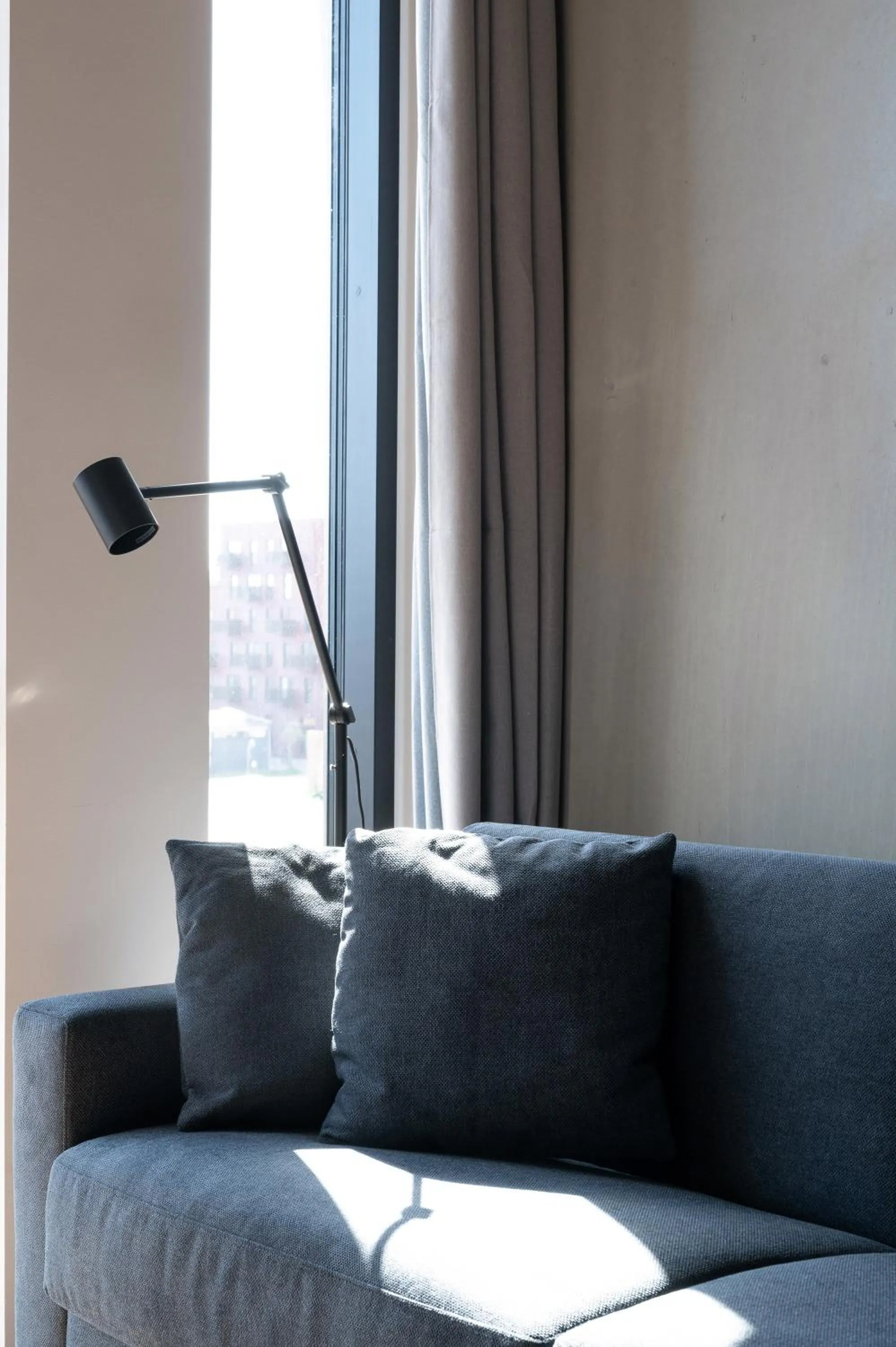 Living room in Daniel&Jacob's urban studios and boutique apartments