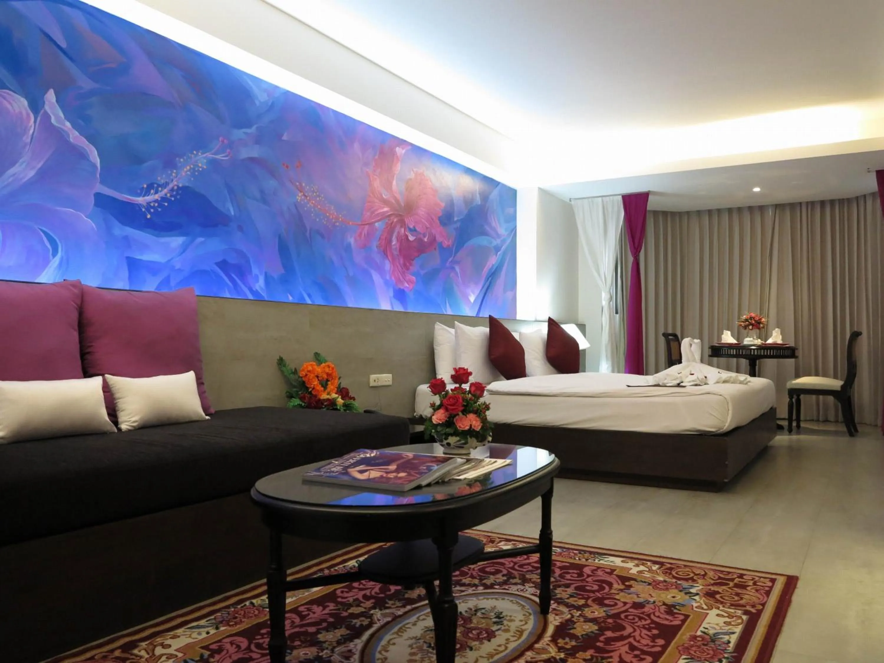 Photo of the whole room, Bed in The Grand Sathorn