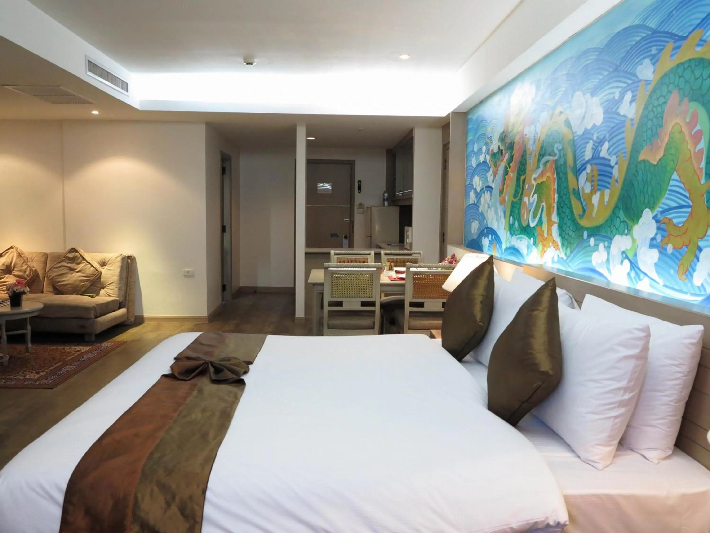 Photo of the whole room, Bed in The Grand Sathorn