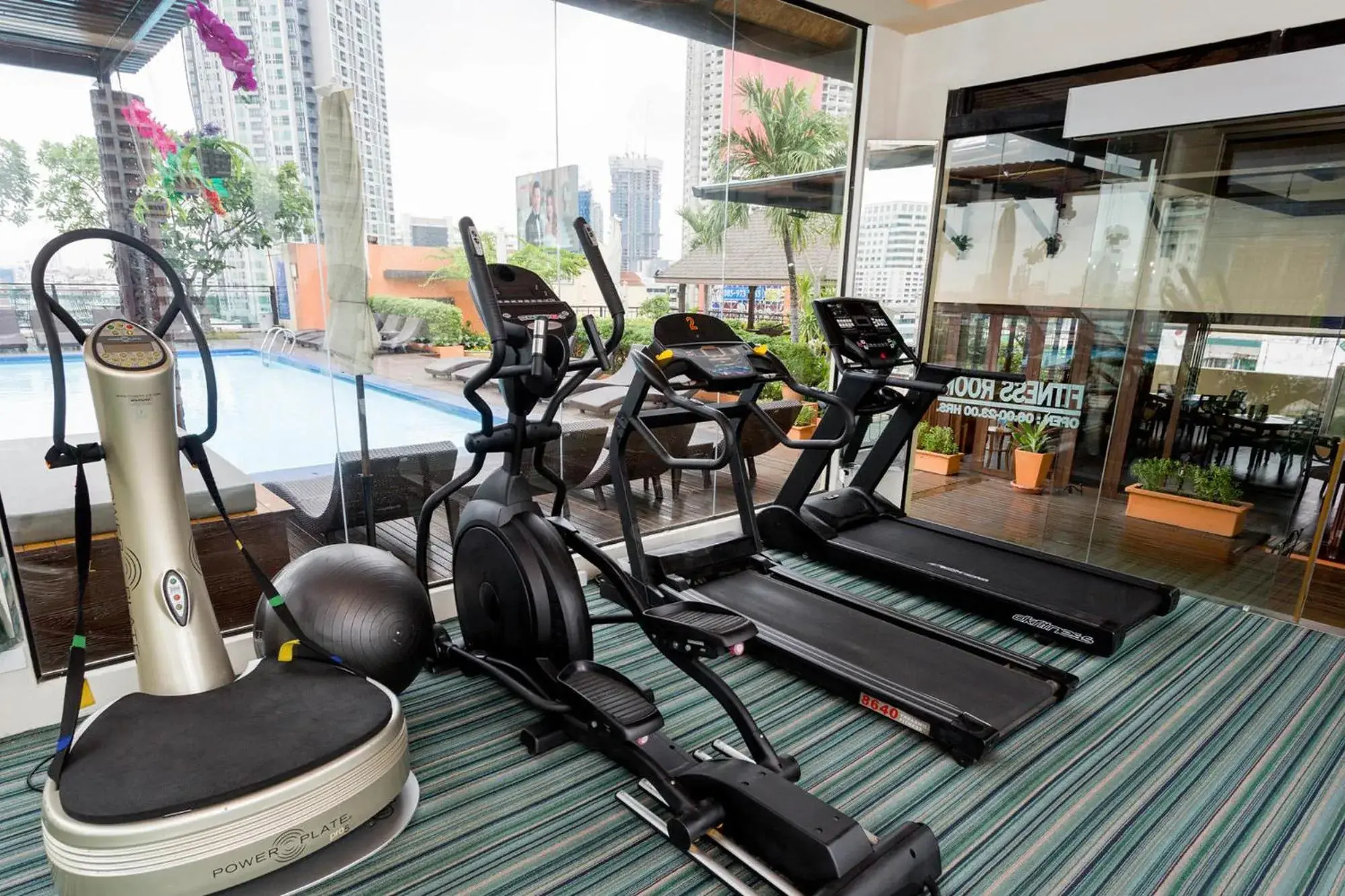Fitness centre/facilities in The Grand Sathorn Fitness centre/facilities in The Grand Sathorn