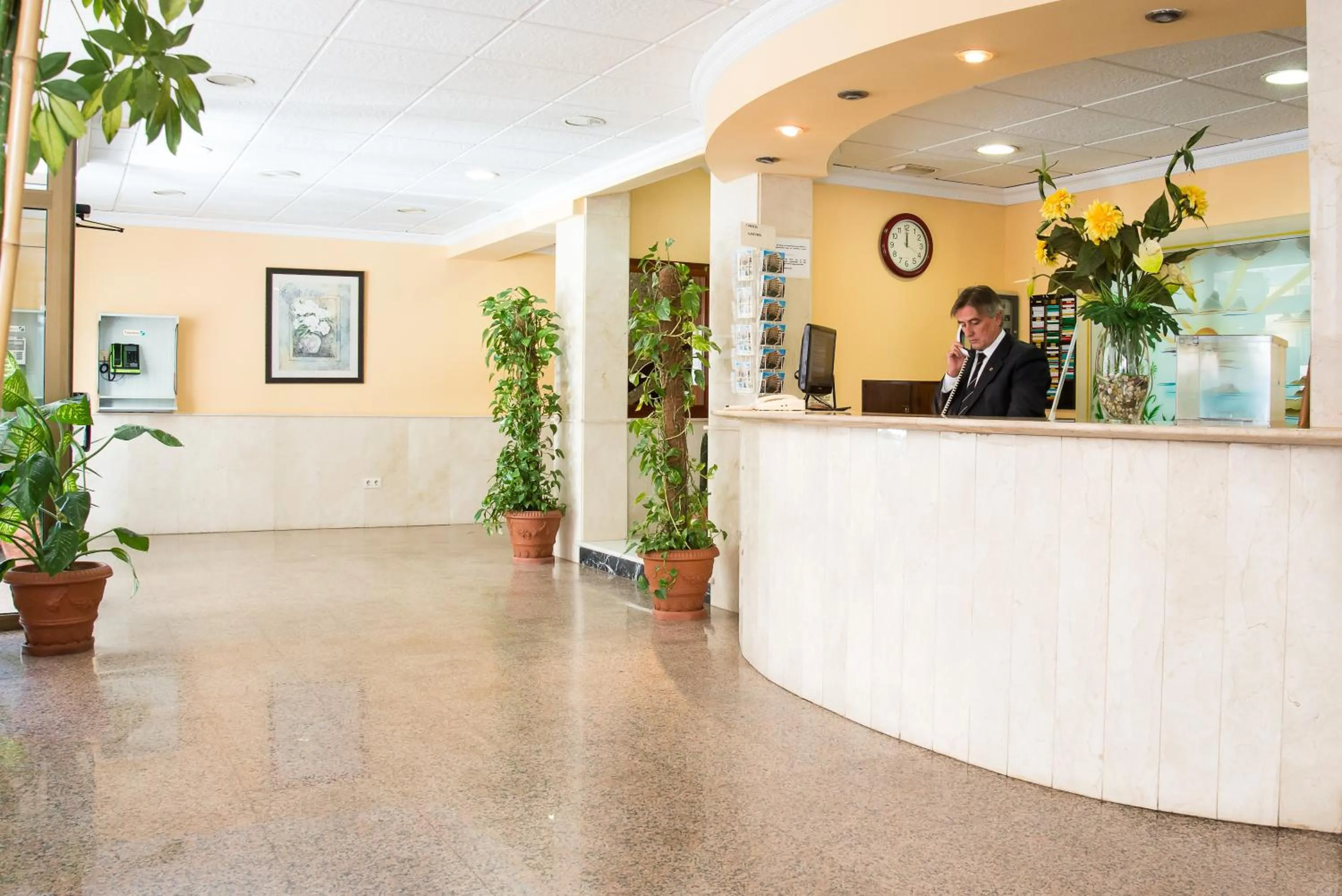 Lobby or reception in Hotel Camposol