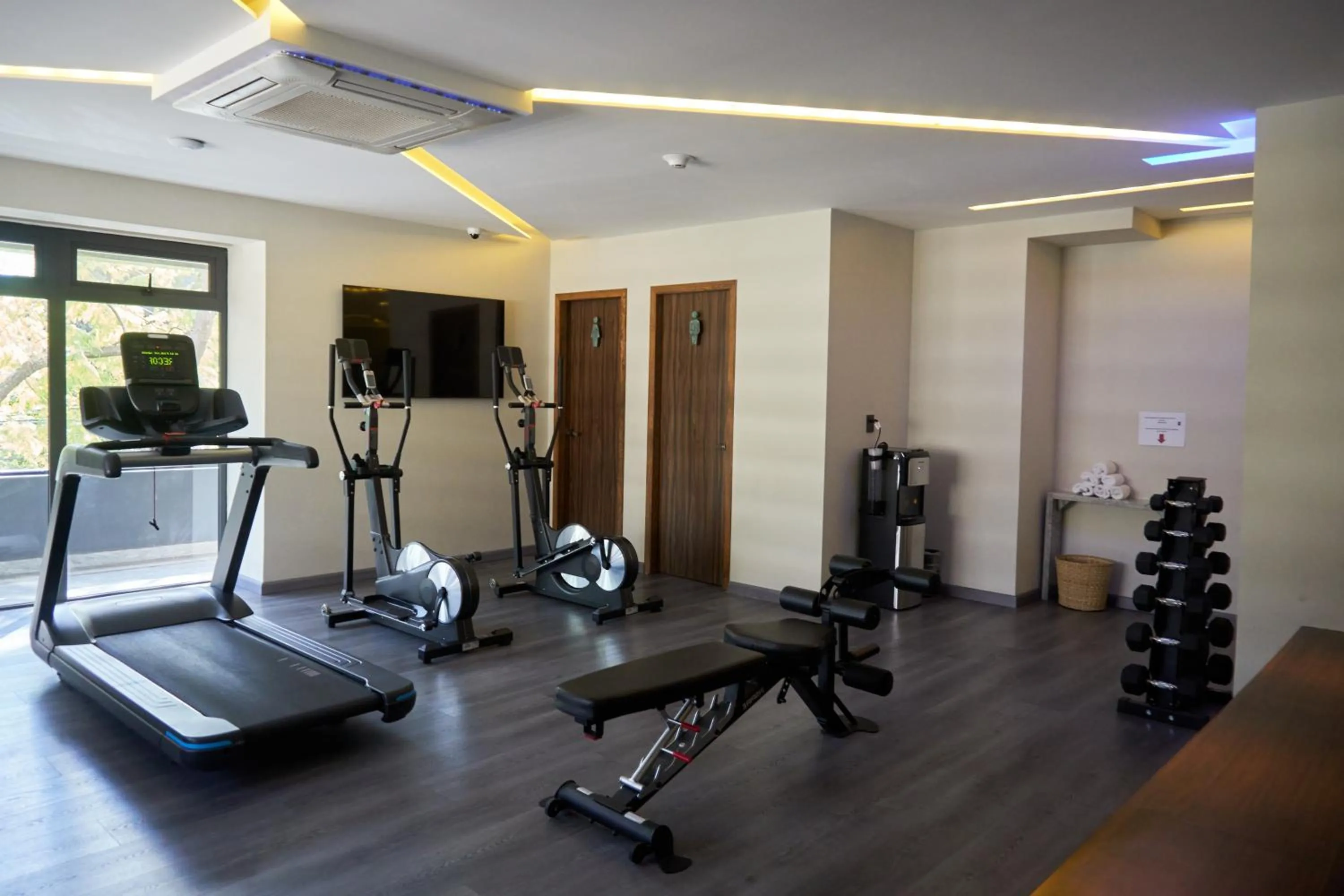 Fitness centre/facilities in Hotel Antré Chapultepec