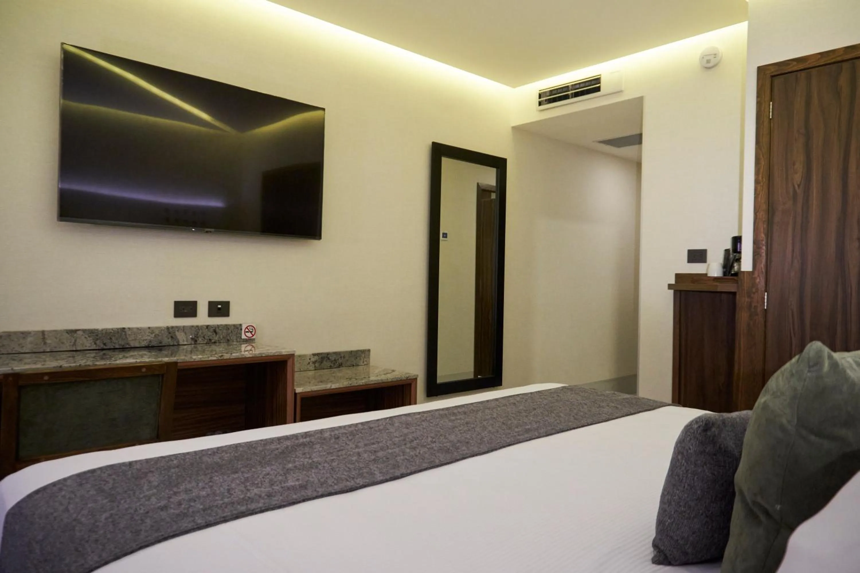 TV and multimedia, Bed in Hotel Antré Chapultepec