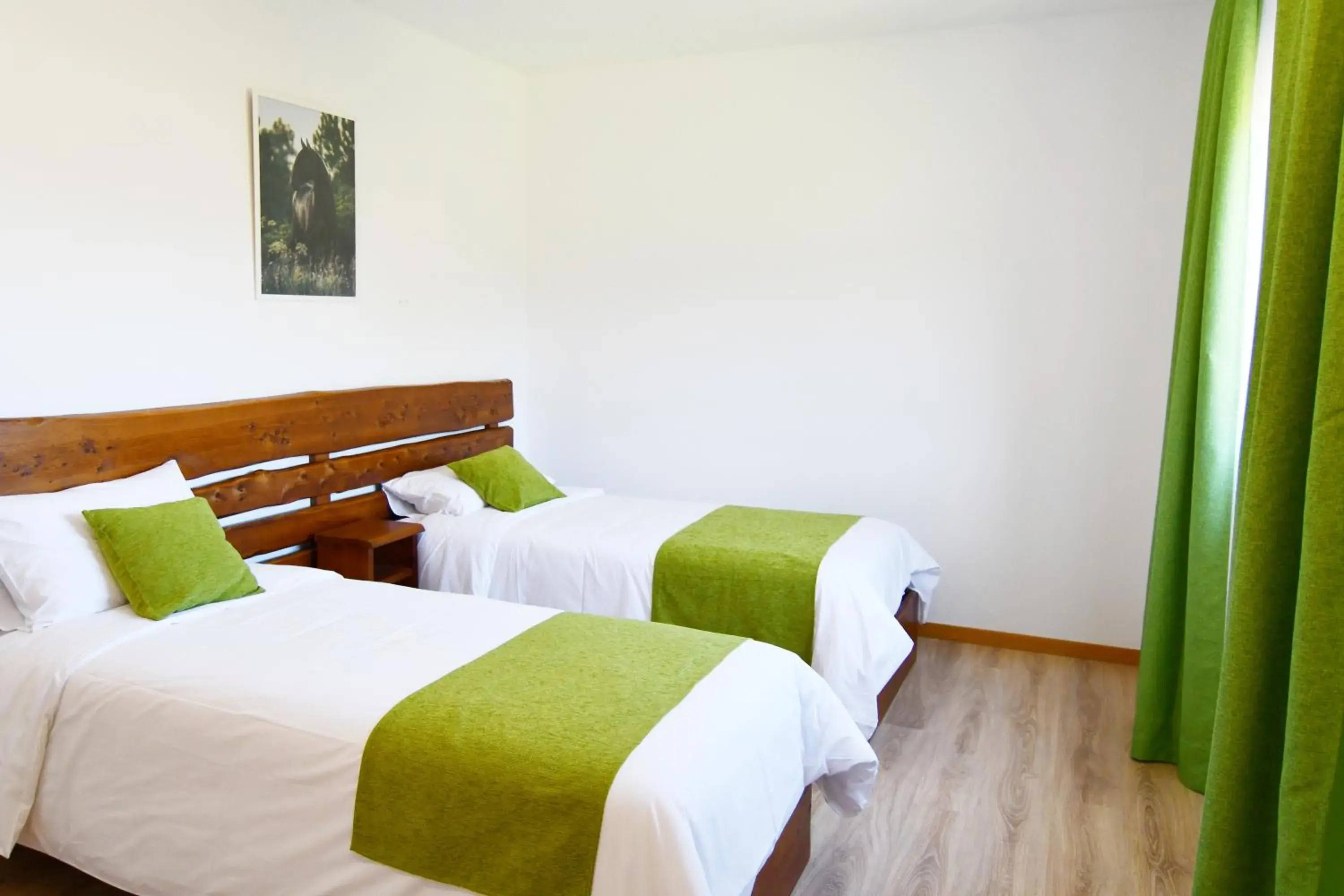 Twin Room with Garden View in Bed & Breakfast EQUITARE RURAL Twin Room with Garden View in Bed & Breakfast EQUITARE RURAL