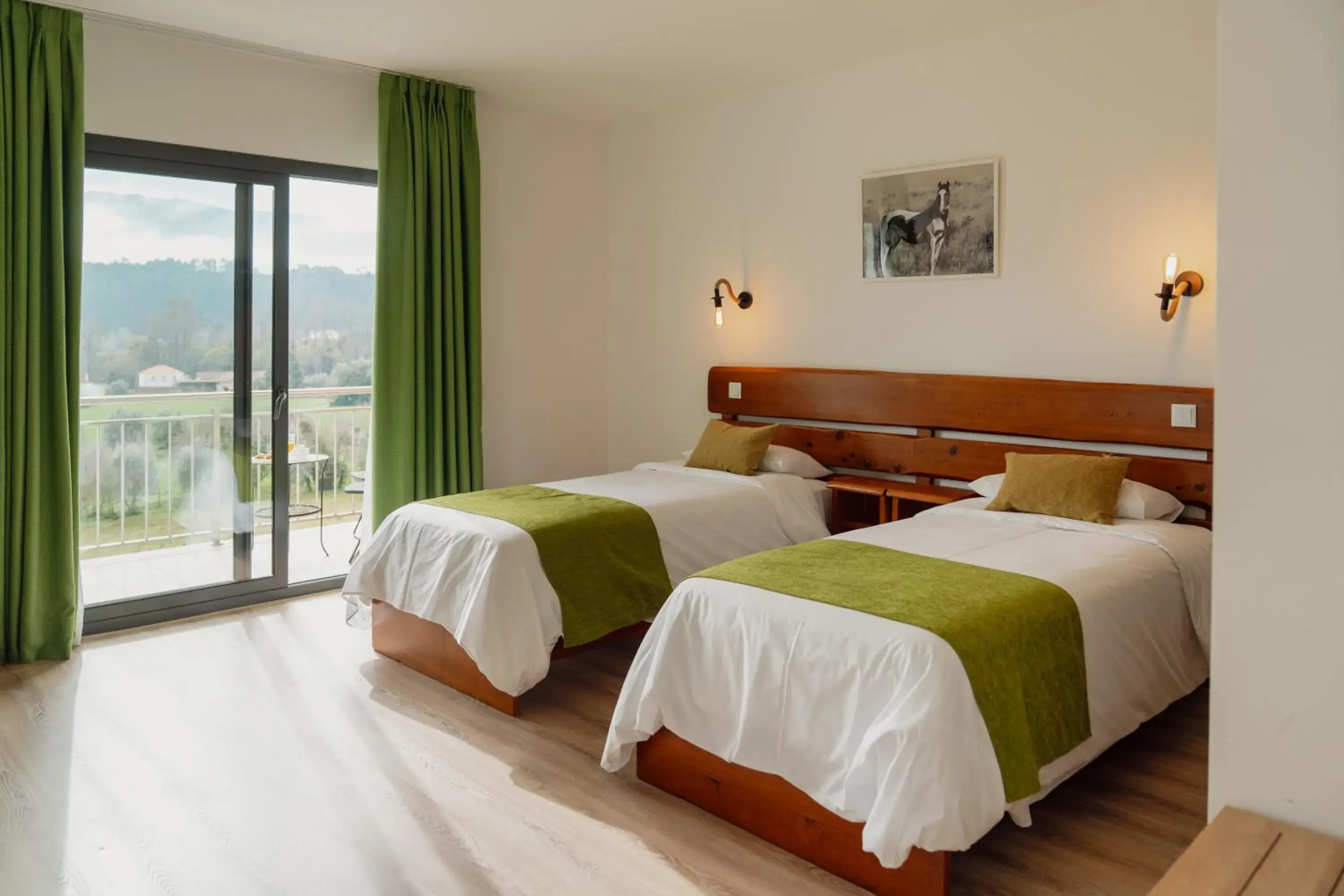 Twin Room with Terrace - single occupancy in Bed & Breakfast EQUITARE RURAL Twin Room with Terrace - single occupancy in Bed & Breakfast EQUITARE RURAL