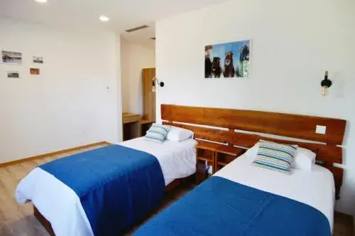 Twin Room with Garden View in Bed & Breakfast EQUITARE RURAL Twin Room with Garden View in Bed & Breakfast EQUITARE RURAL
