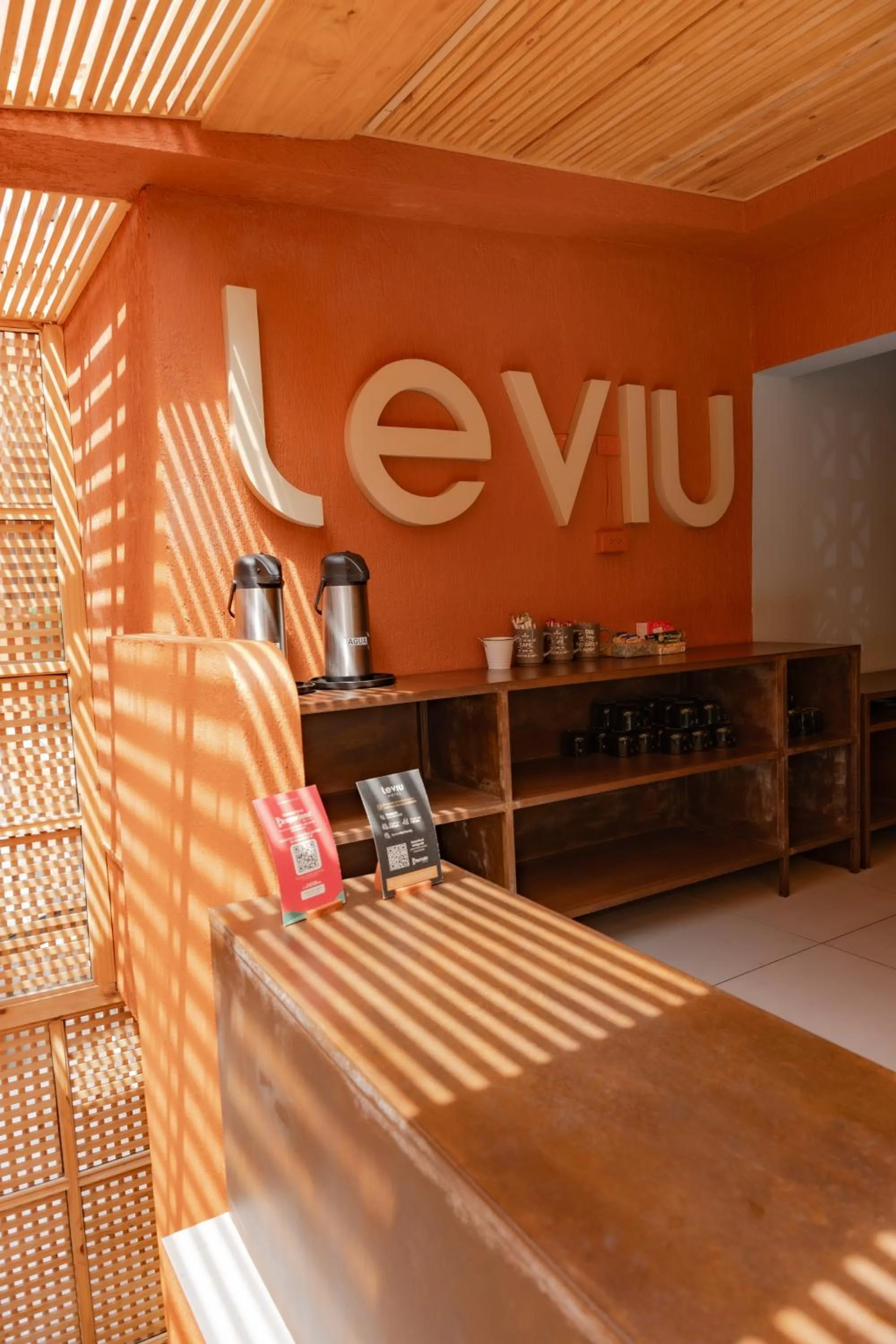 Text overlay in Leviu by Bernalo Hotels