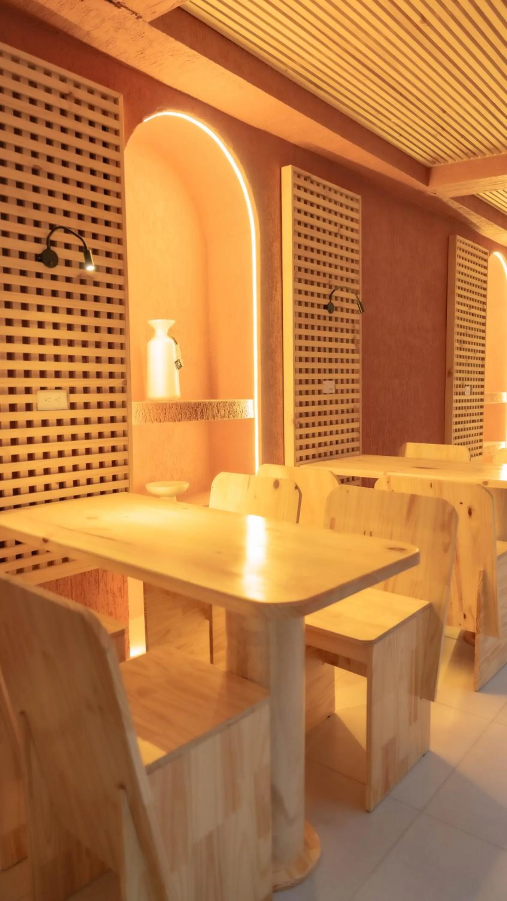 Dining area in Leviu by Bernalo Hotels