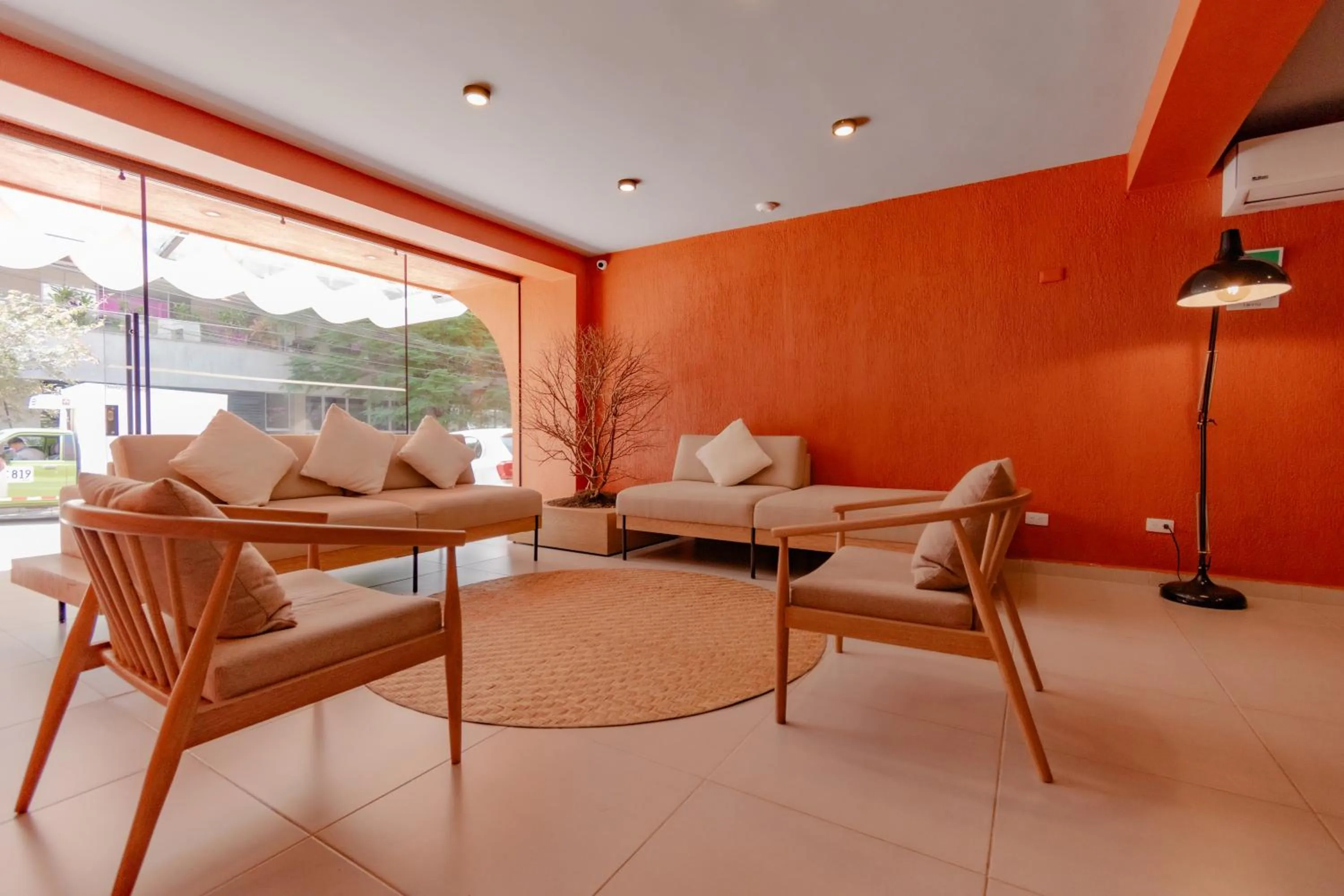 Seating area in Leviu by Bernalo Hotels