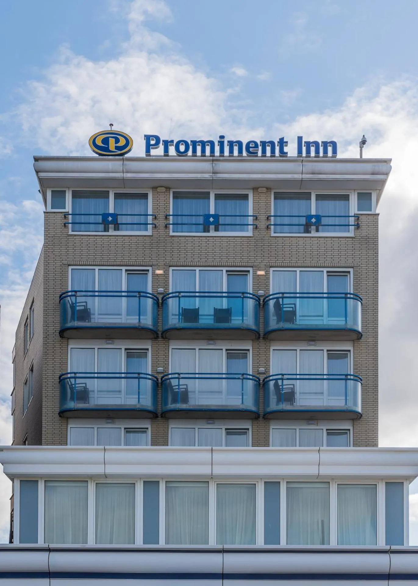 Facade/entrance in Prominent Inn Hotel