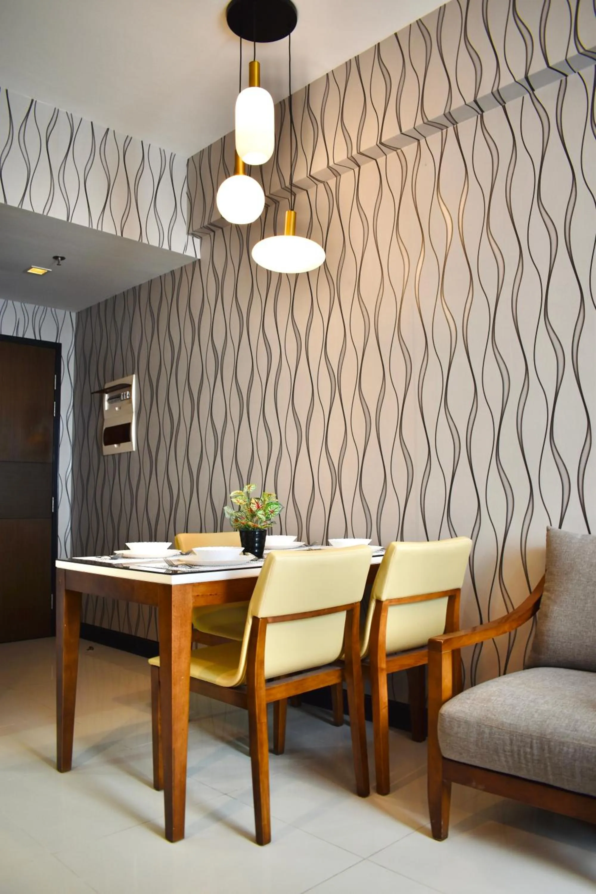 Dining area in one pacific residence