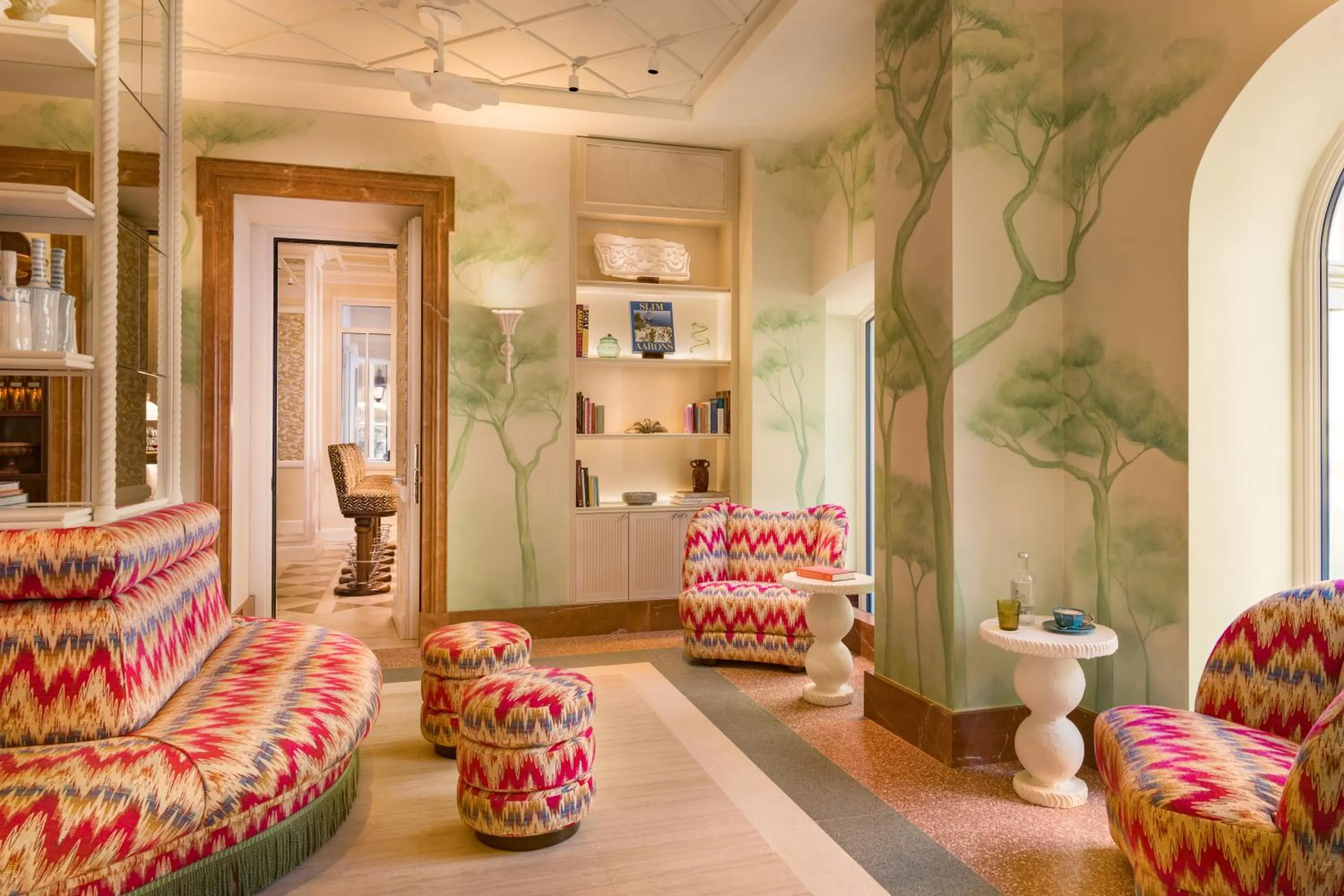 Communal lounge/ TV room in Casa Monti Roma