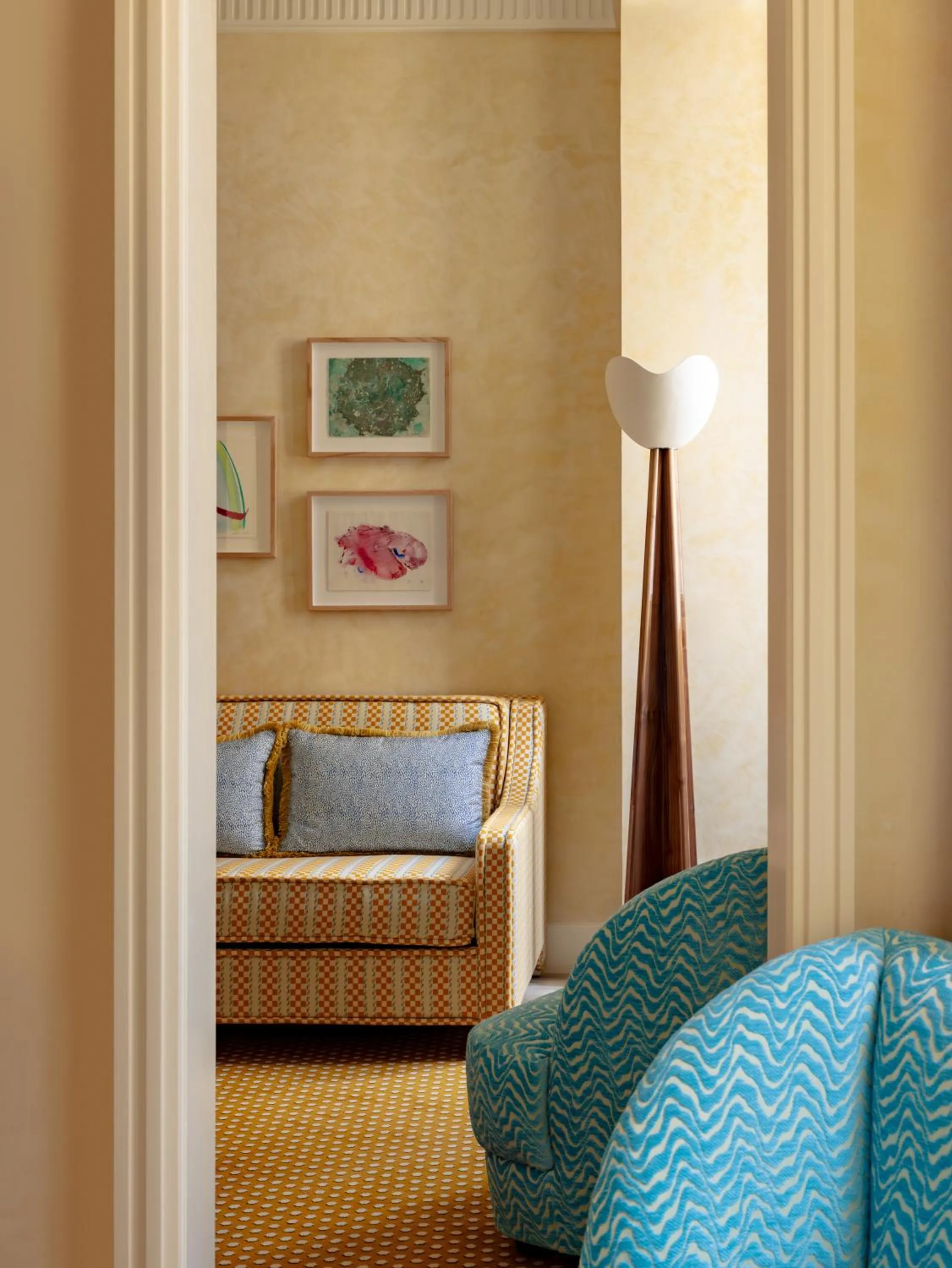 Living room, Bed in Casa Monti Roma