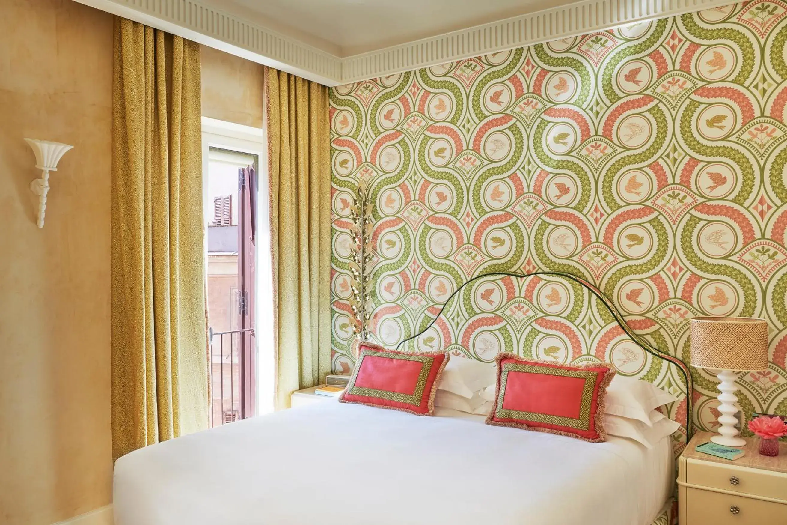 Superior Double or Twin Room with City View in Casa Monti Roma Superior Double or Twin Room with City View in Casa Monti Roma