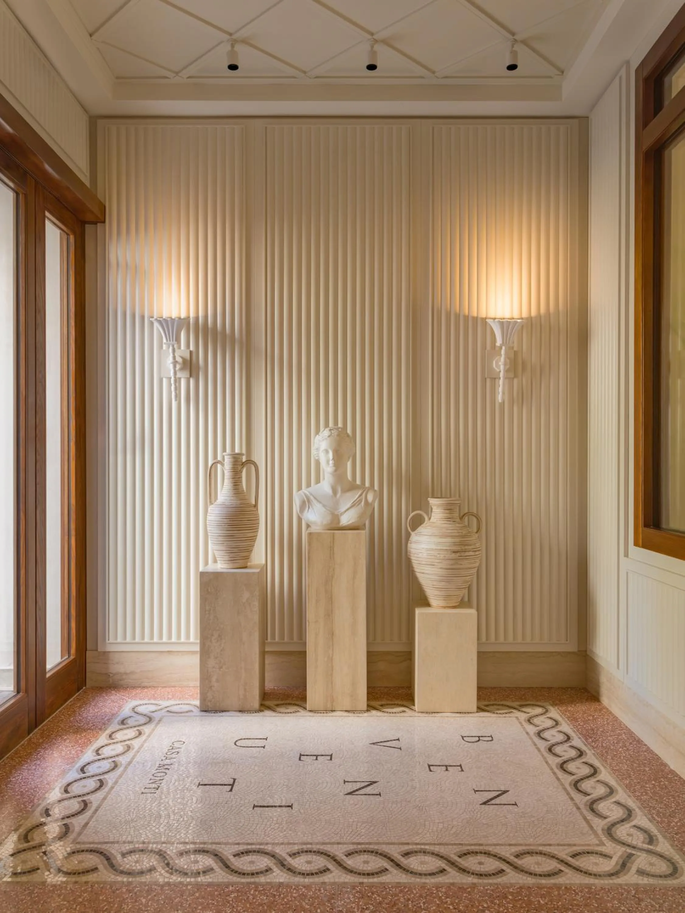 Facade/entrance in Casa Monti Roma