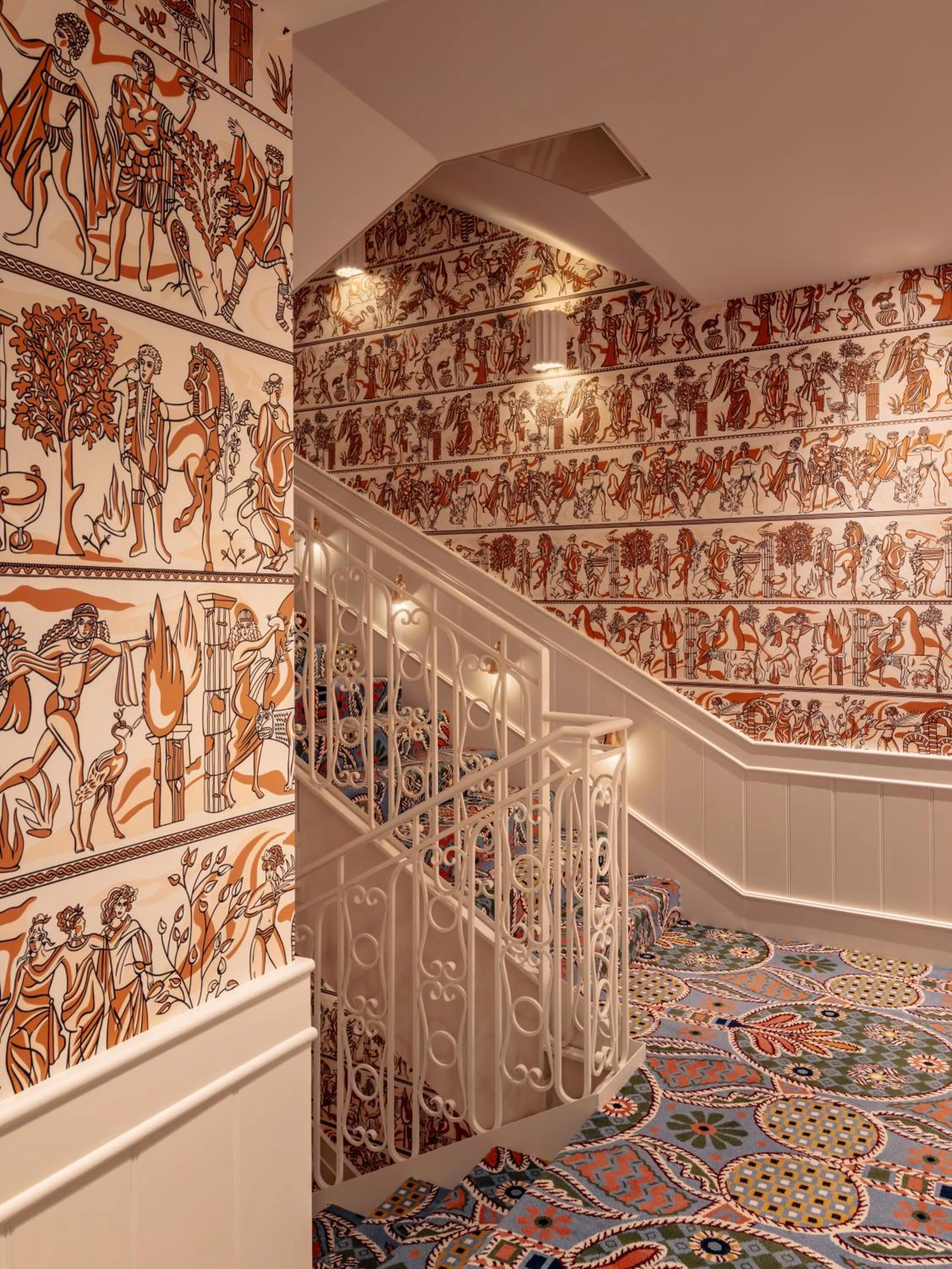 Decorative detail in Casa Monti Roma