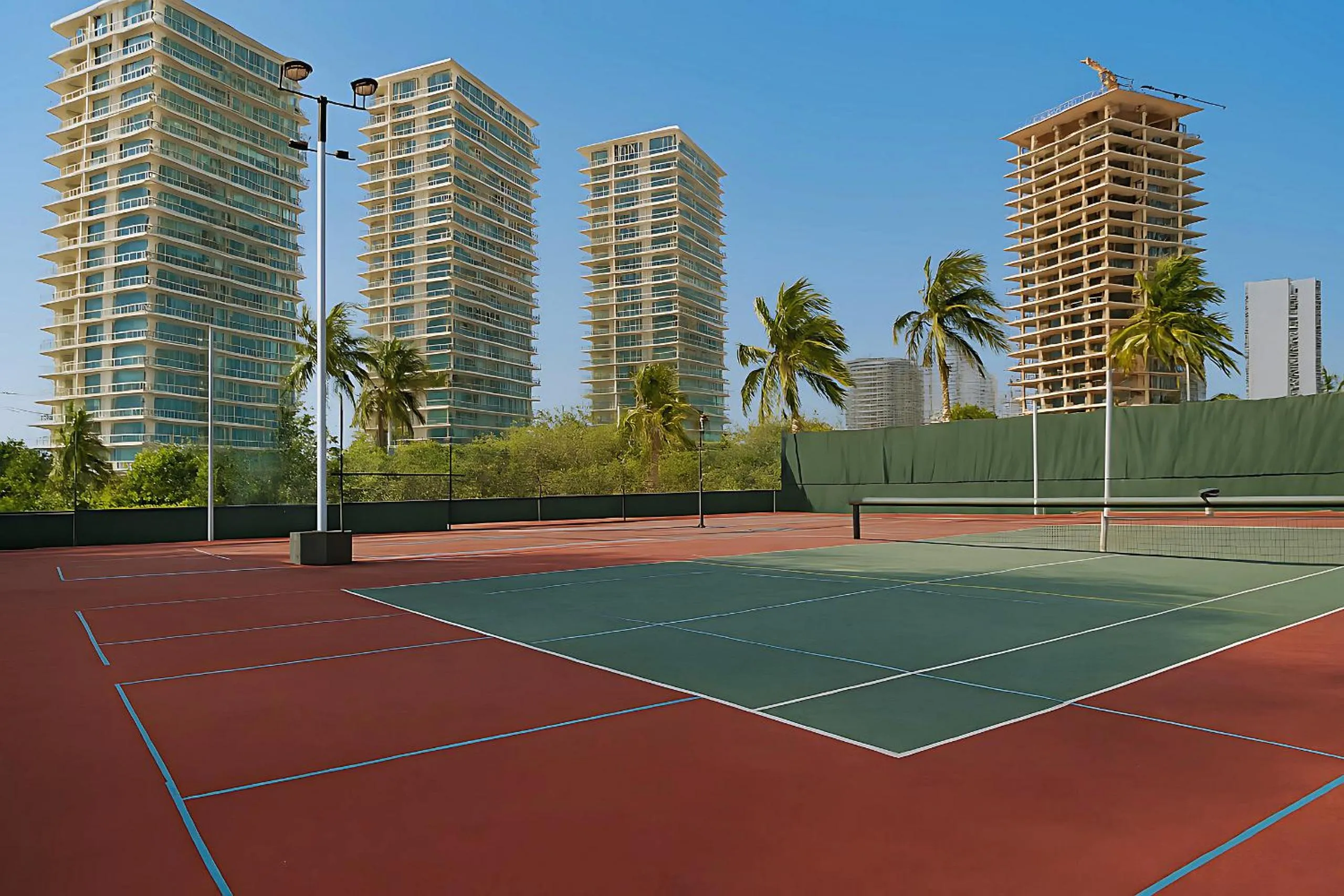 Tennis court in Grand Venetian Comfort