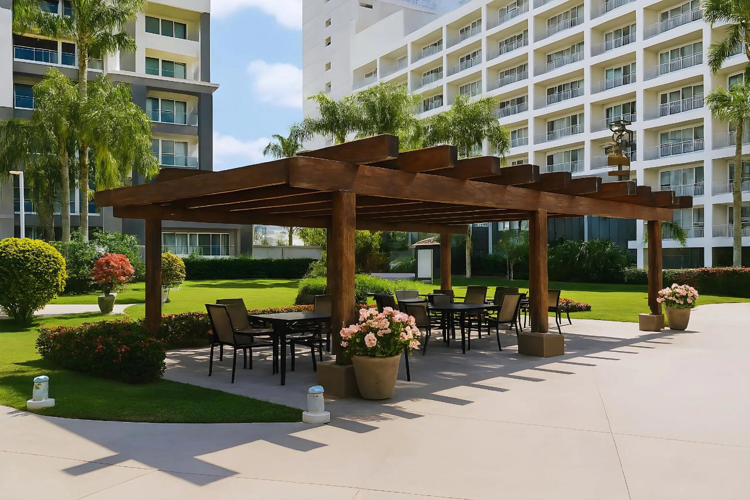 Dining area in Grand Venetian Comfort