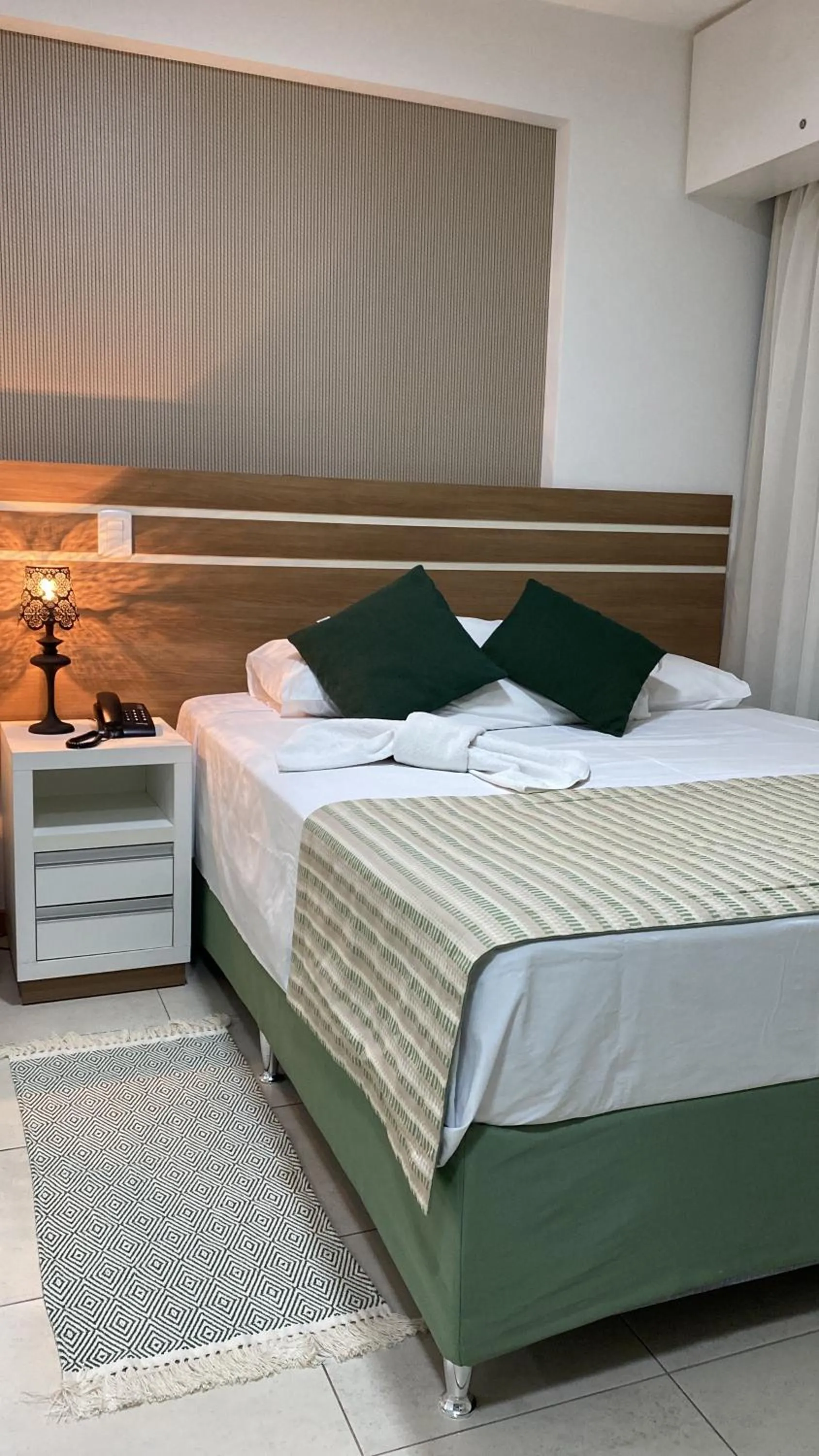 Bedroom, Bed in Flat Família Saint Moritz Brasília Hotel