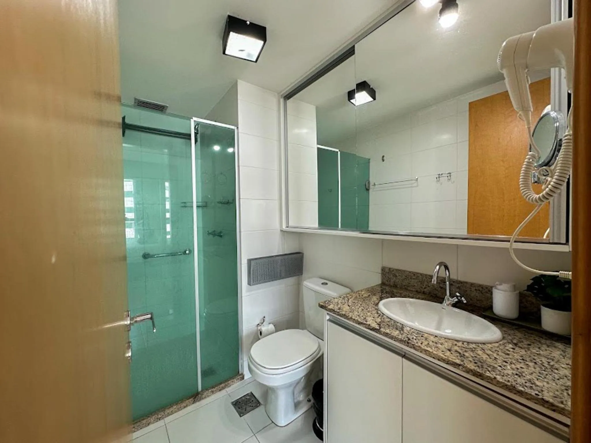 Bathroom in Flat Família Saint Moritz Brasília Hotel