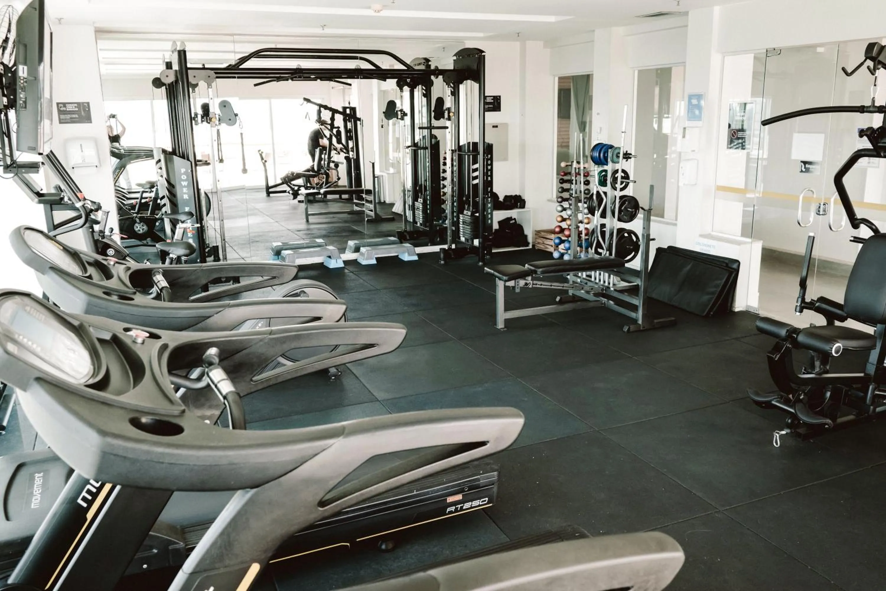 Fitness centre/facilities in Flat Família Saint Moritz Brasília Hotel