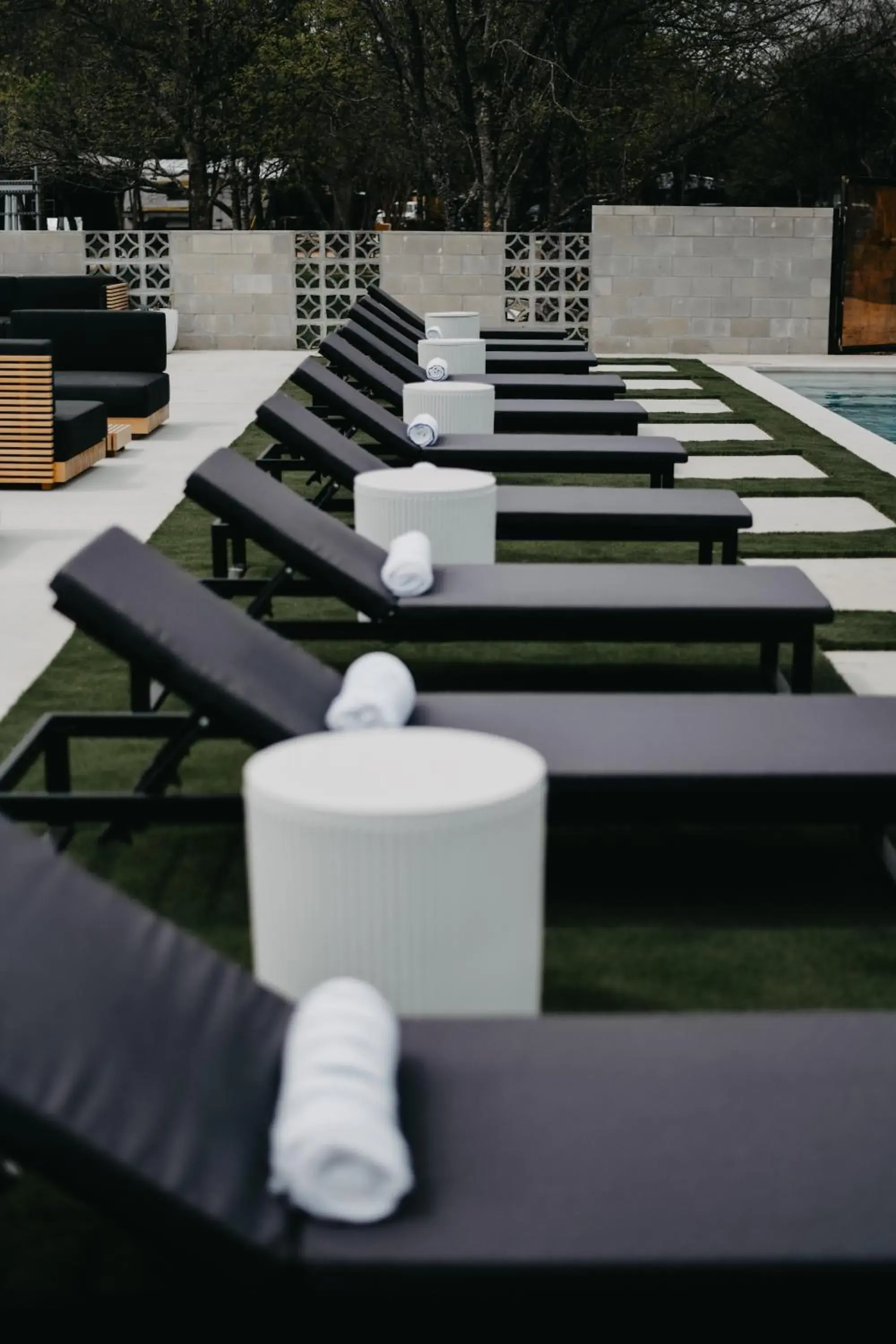 Swimming pool in Melrose River Club Resort Swimming pool in Melrose River Club Resort