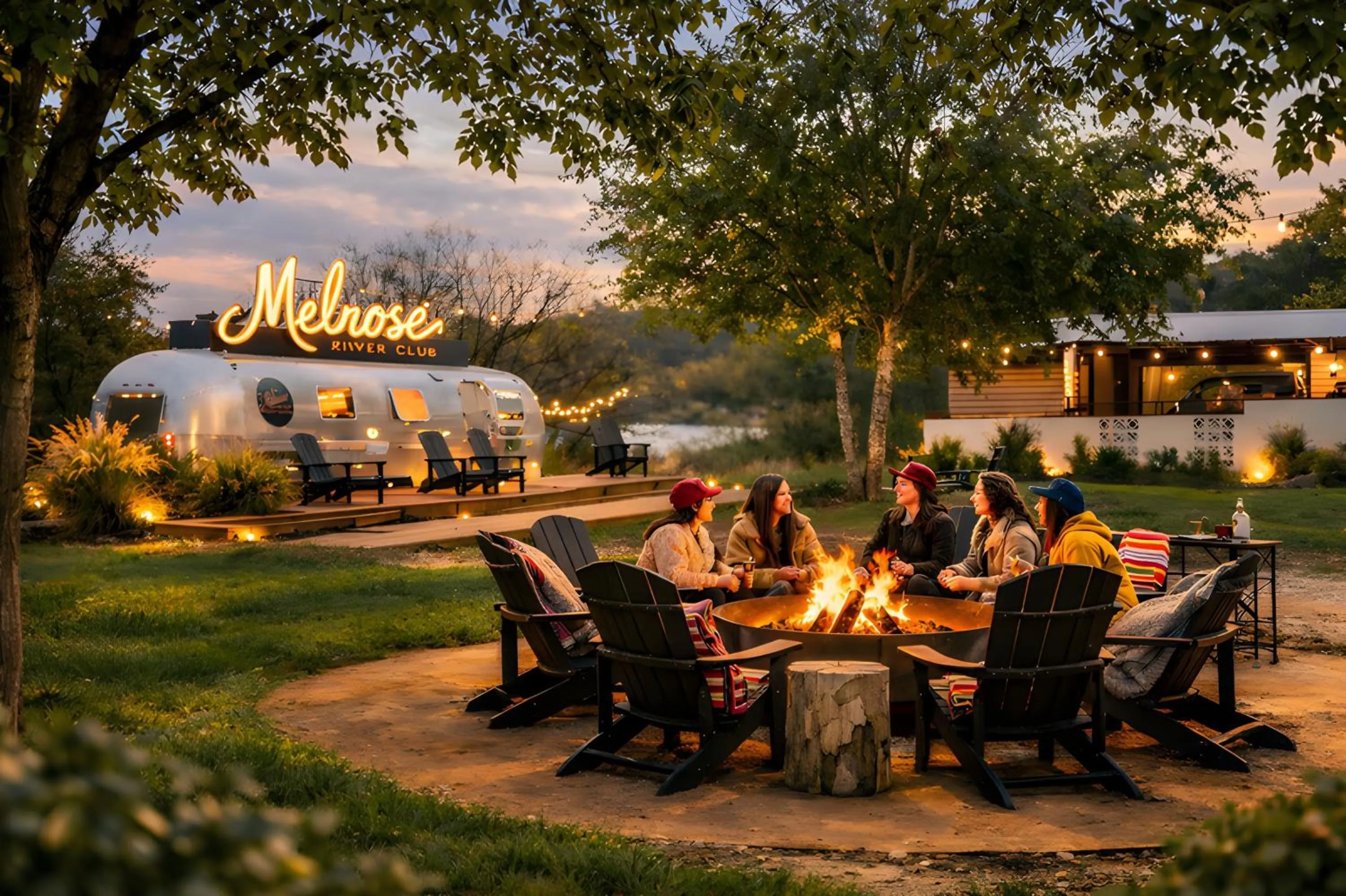 Property logo or sign in Melrose River Club Resort