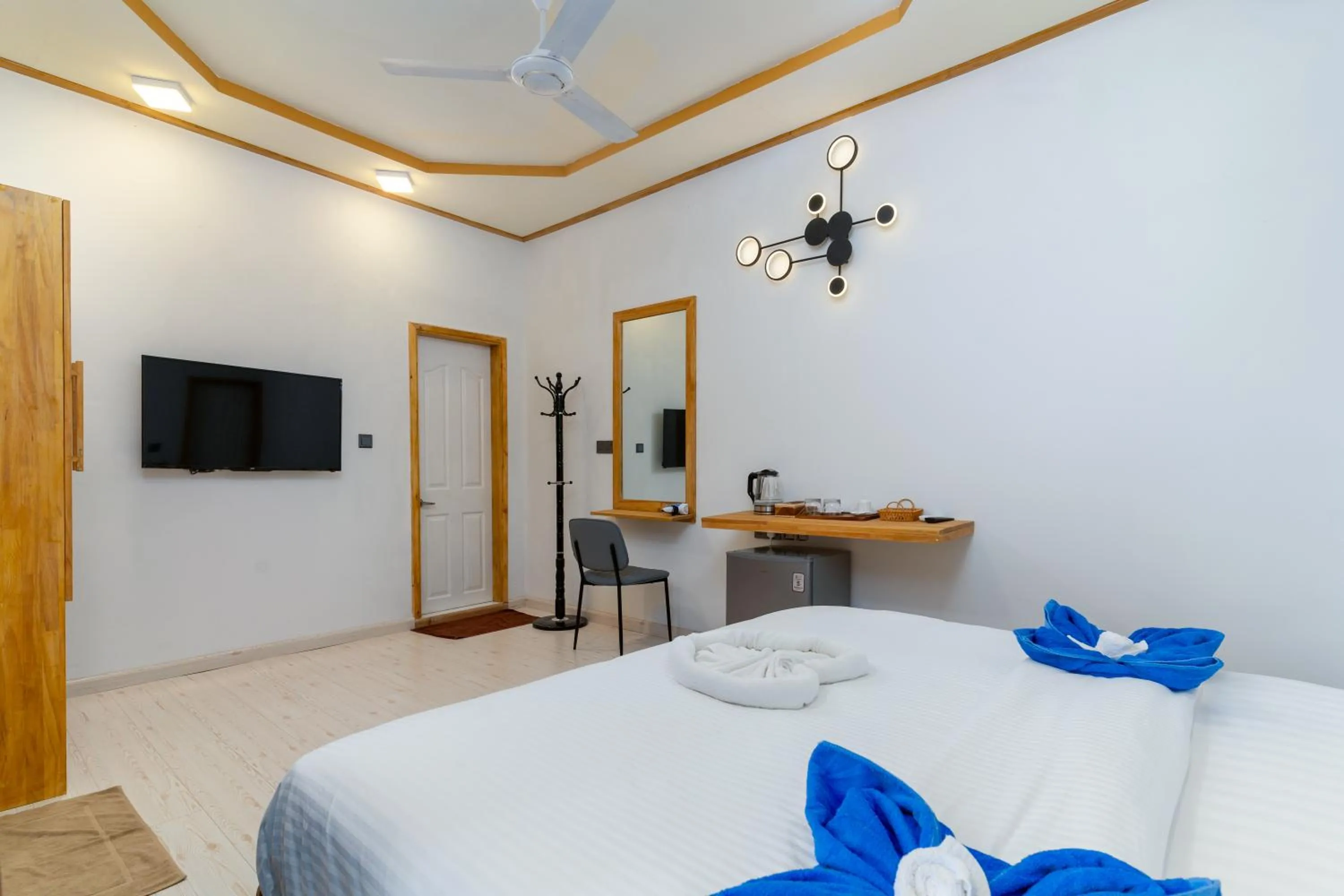 Bed in Tropico villa