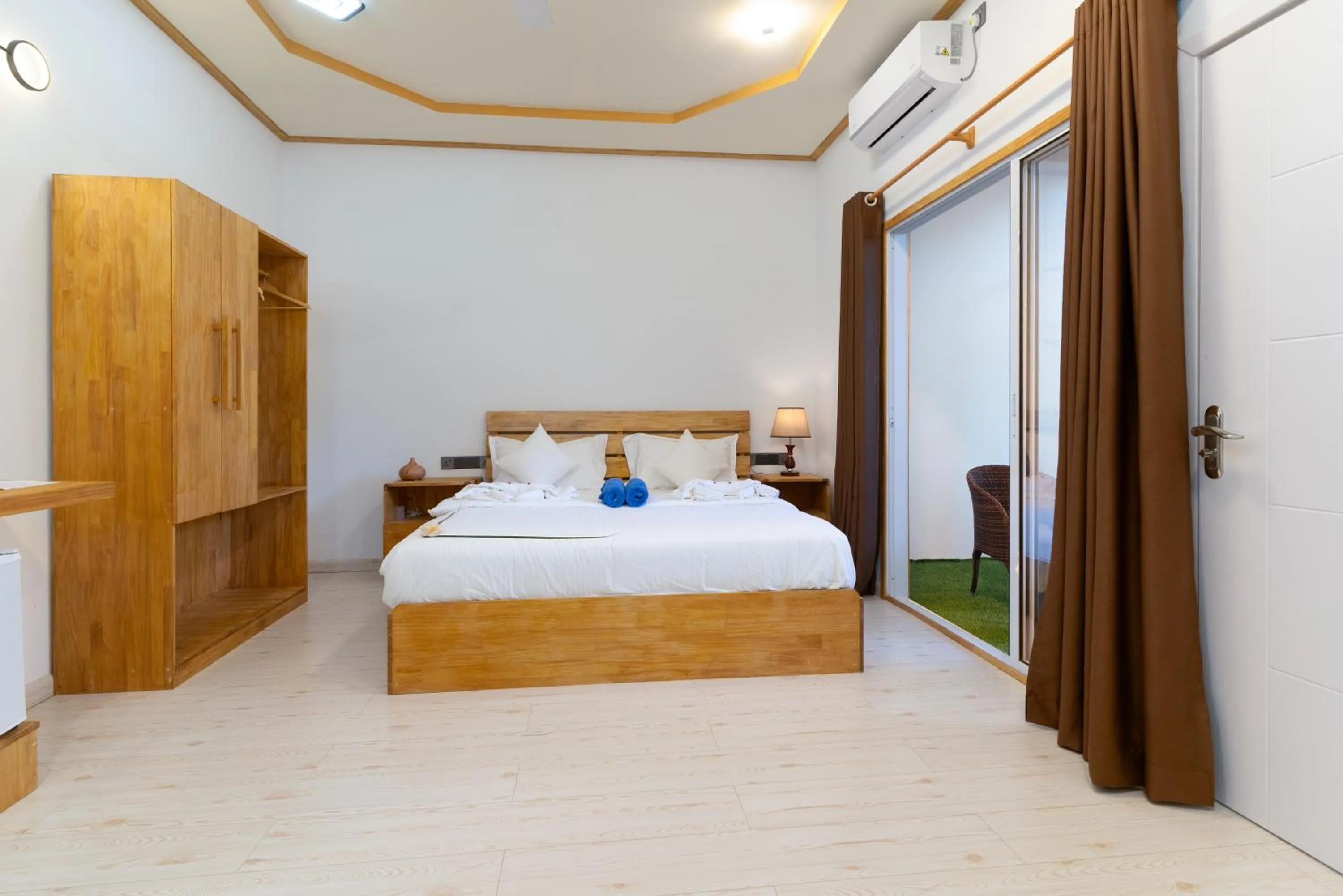 Bed in Tropico villa