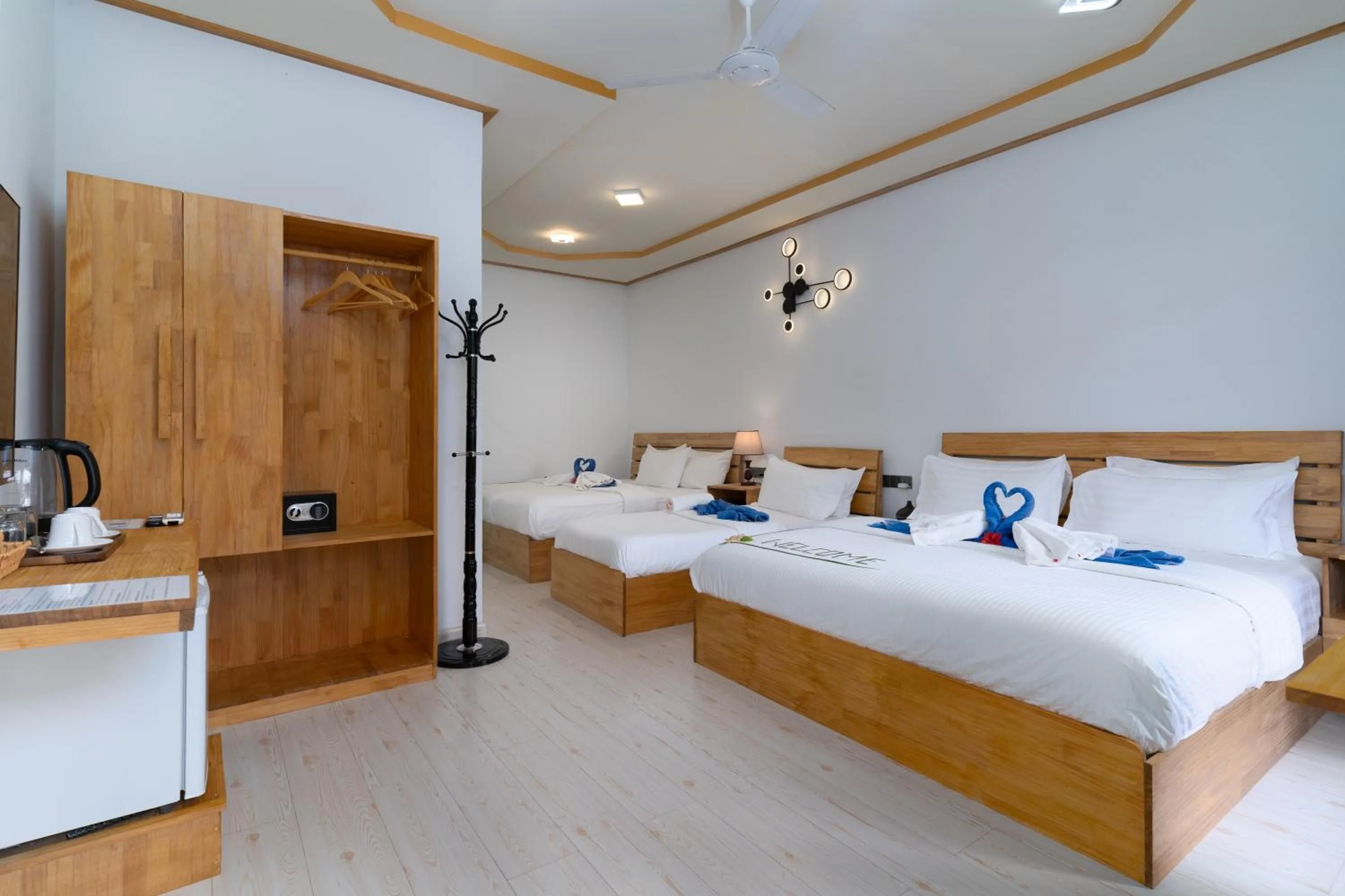 Bed in Tropico villa
