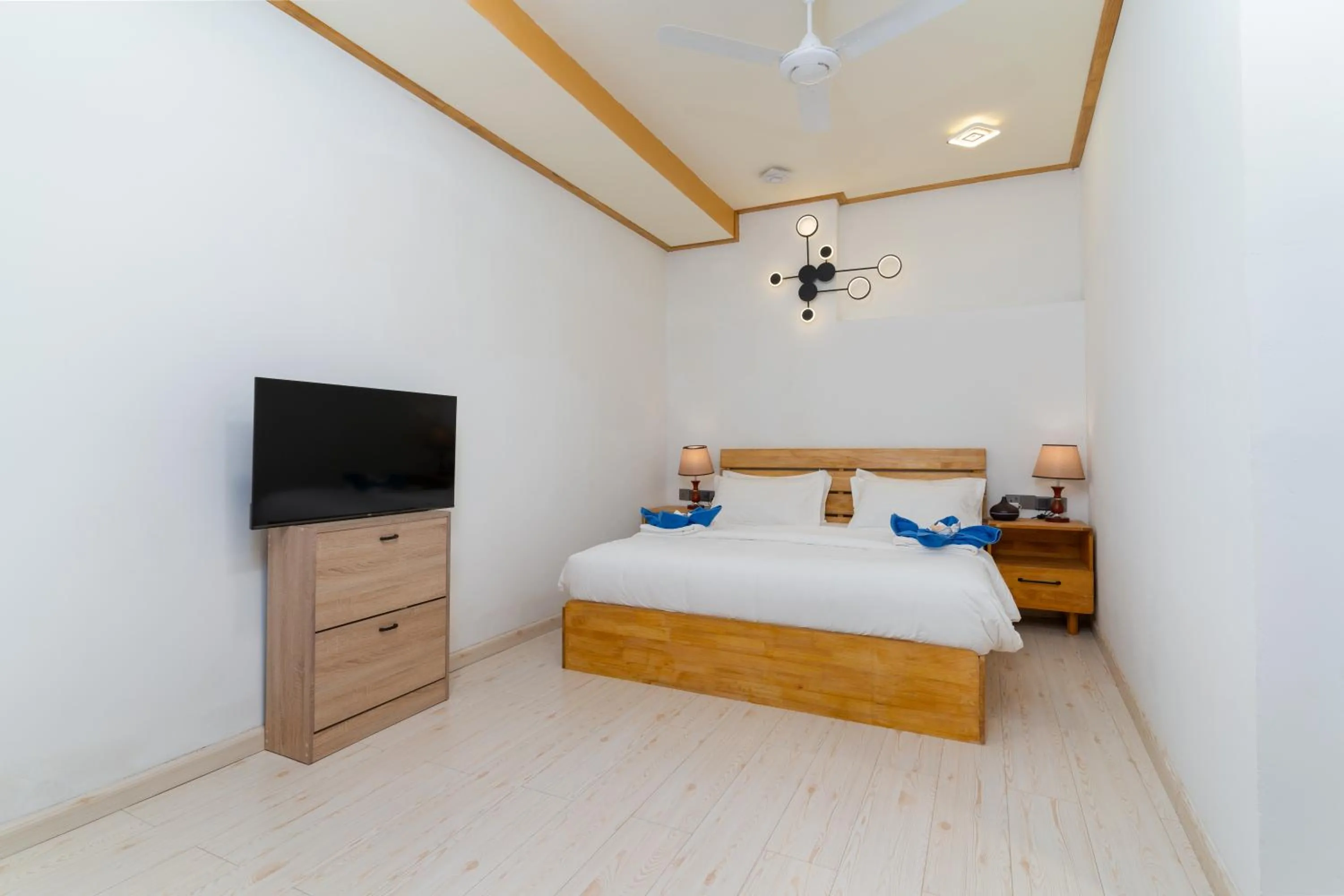 Bed in Tropico villa