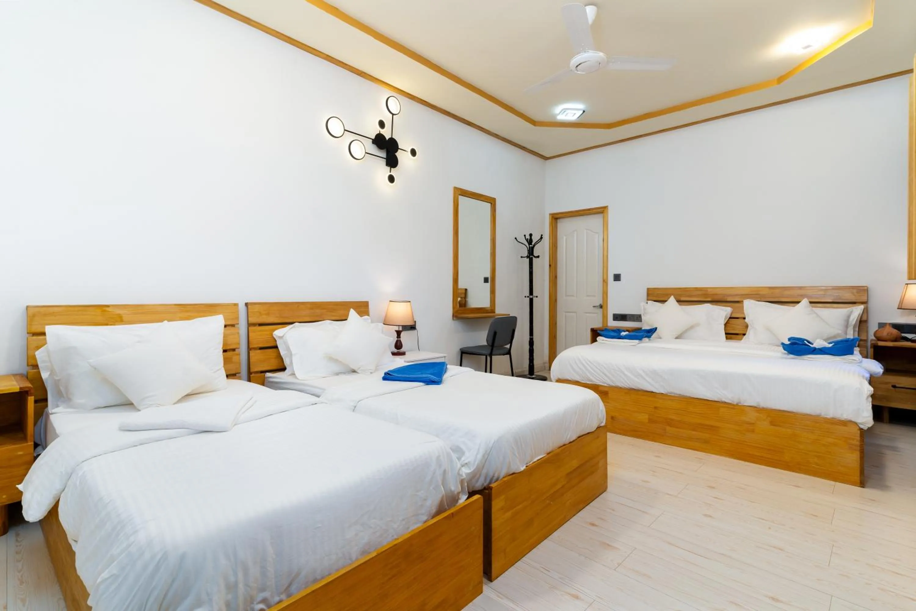 Bed in Tropico villa