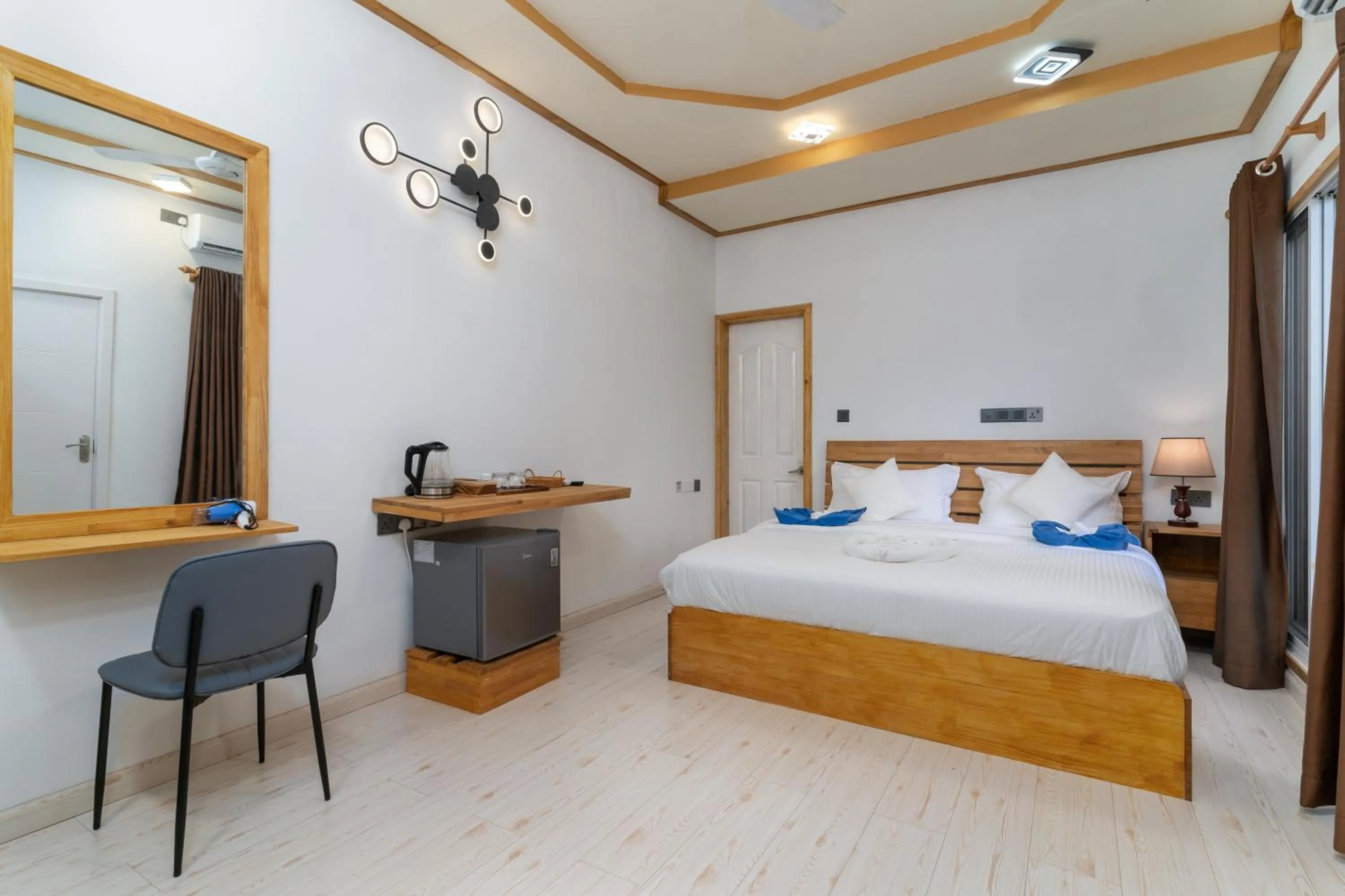 Bed in Tropico villa