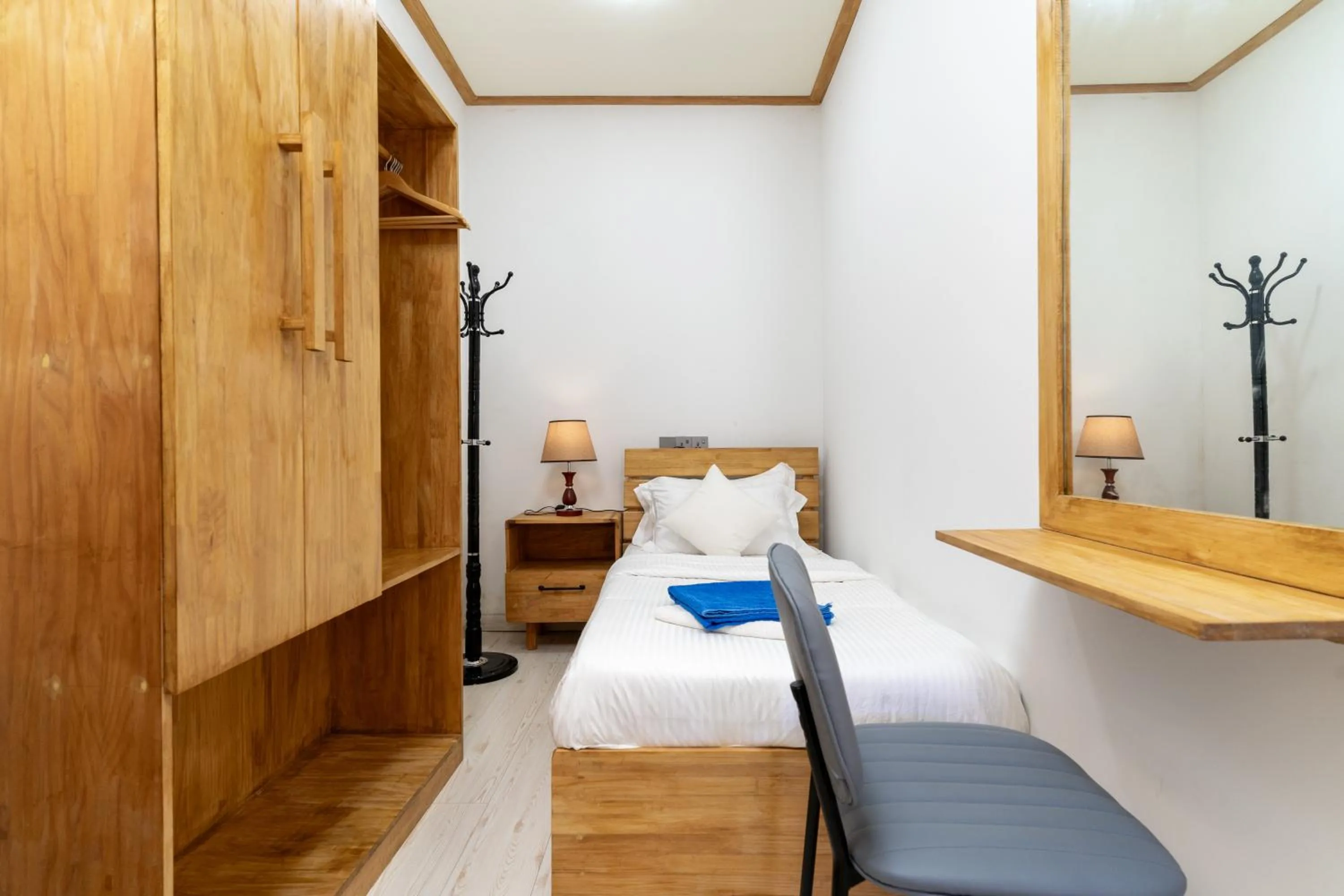 Bed in Tropico villa