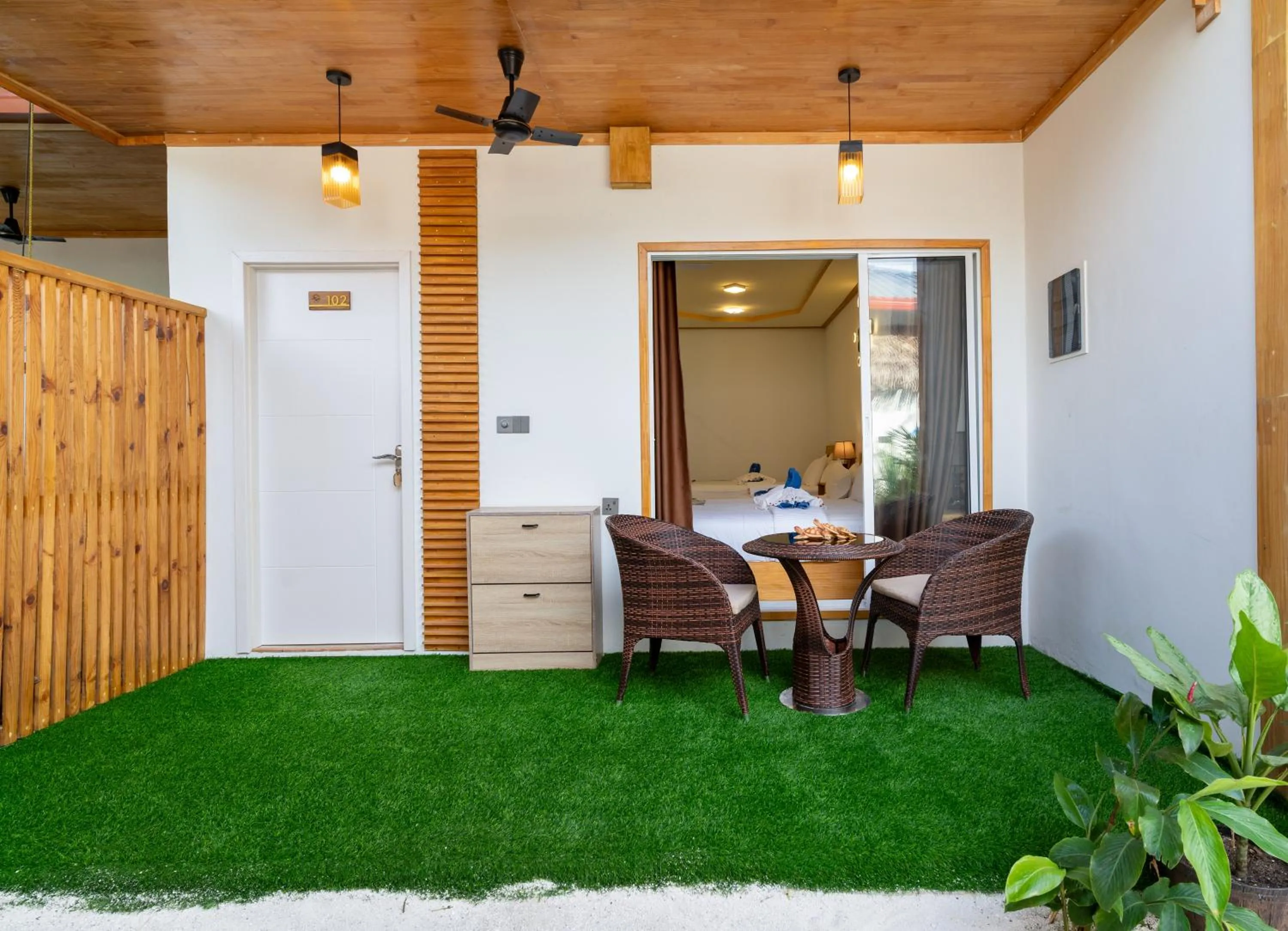 Patio in Tropico villa