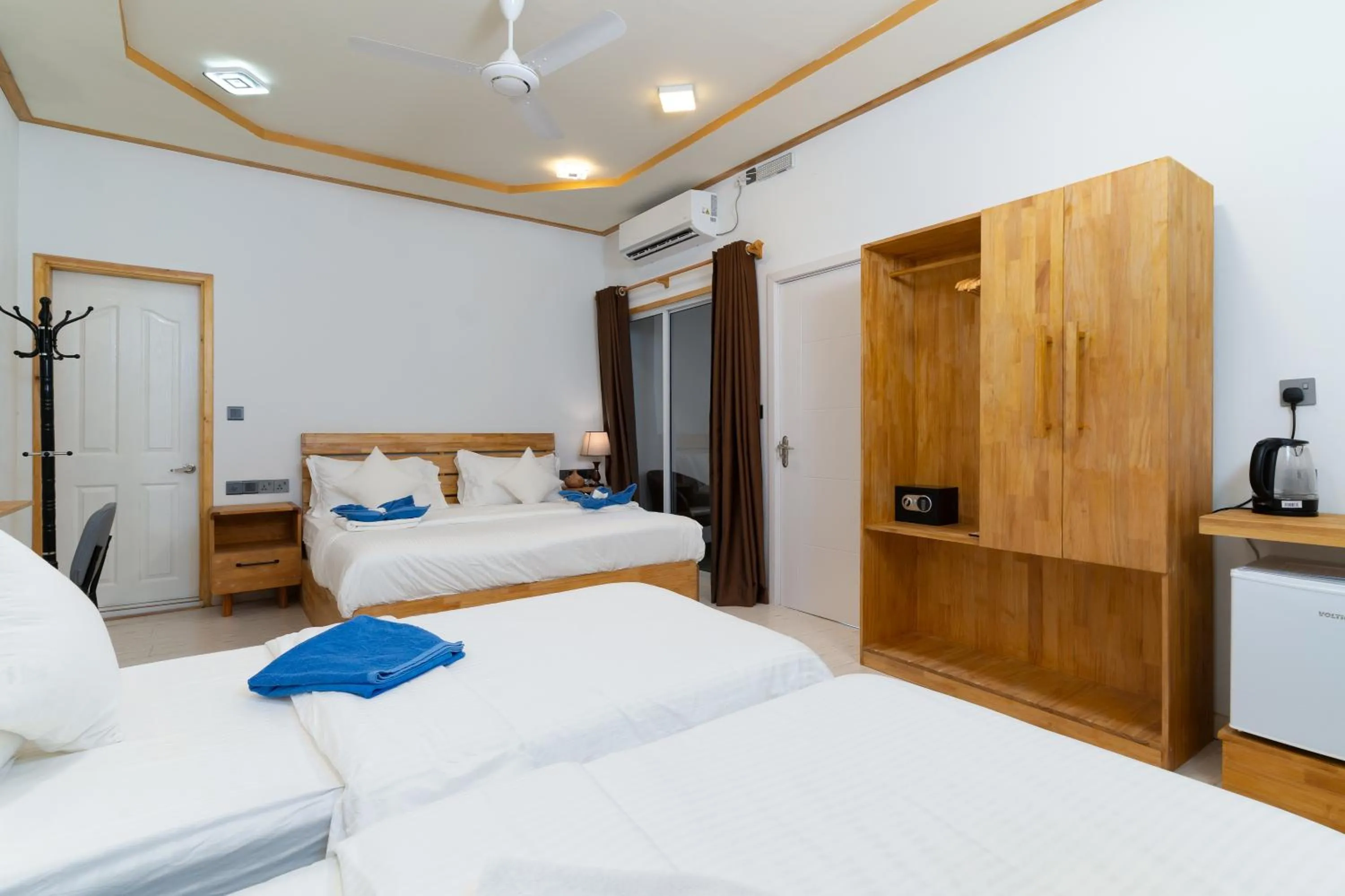 Bed in Tropico villa