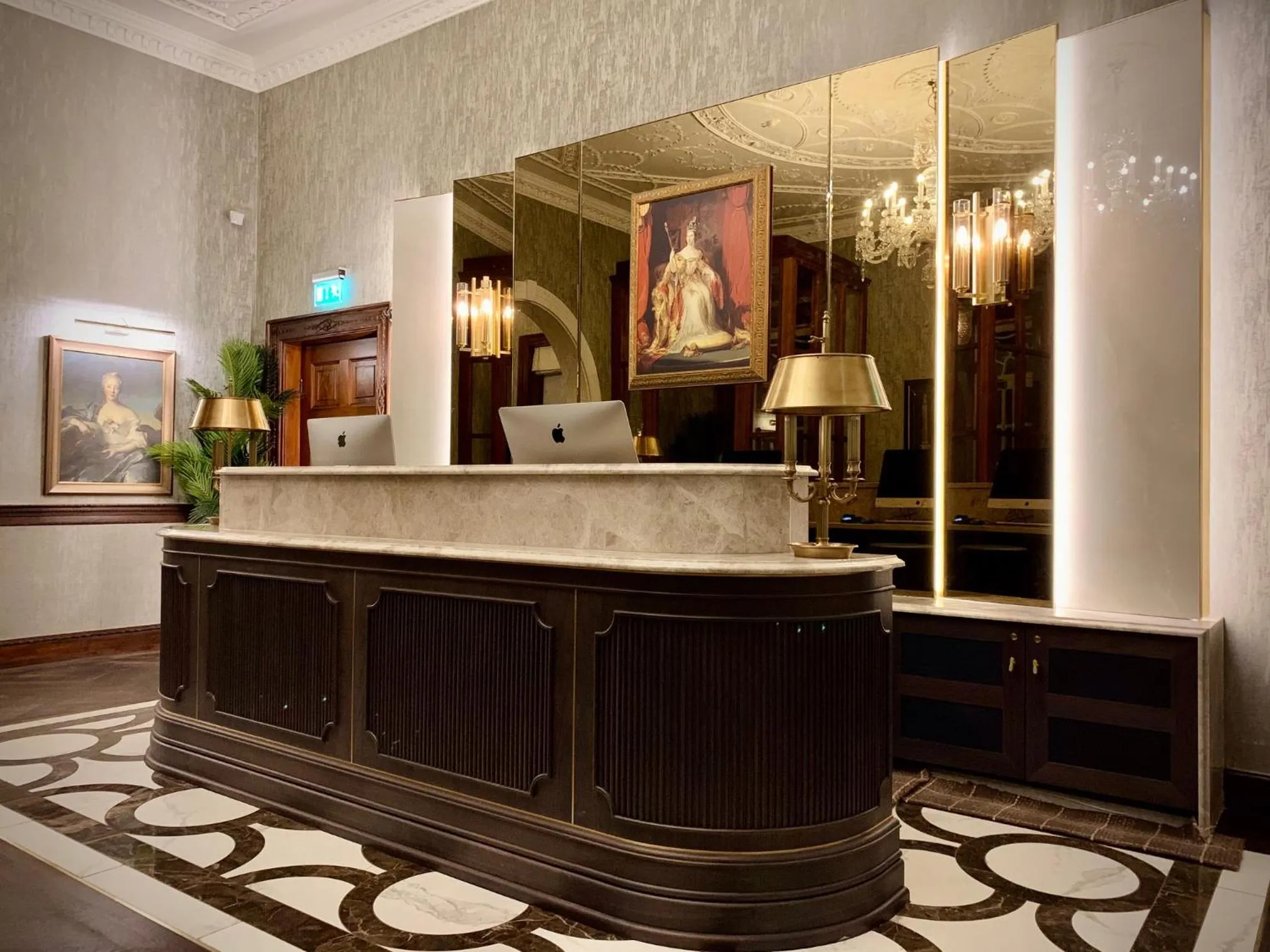 Lobby or reception in Mottram Hall