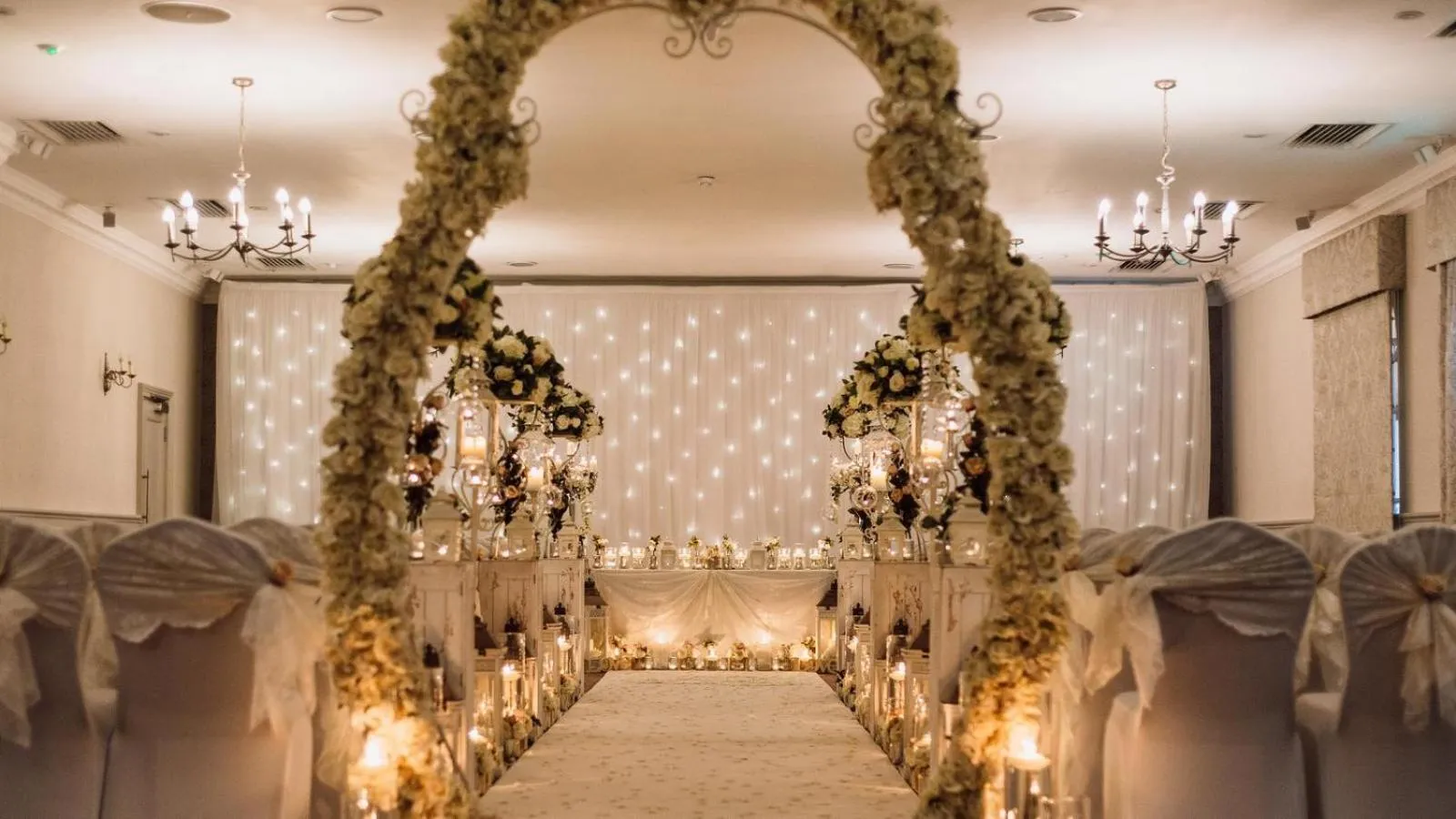 wedding in Mottram Hall