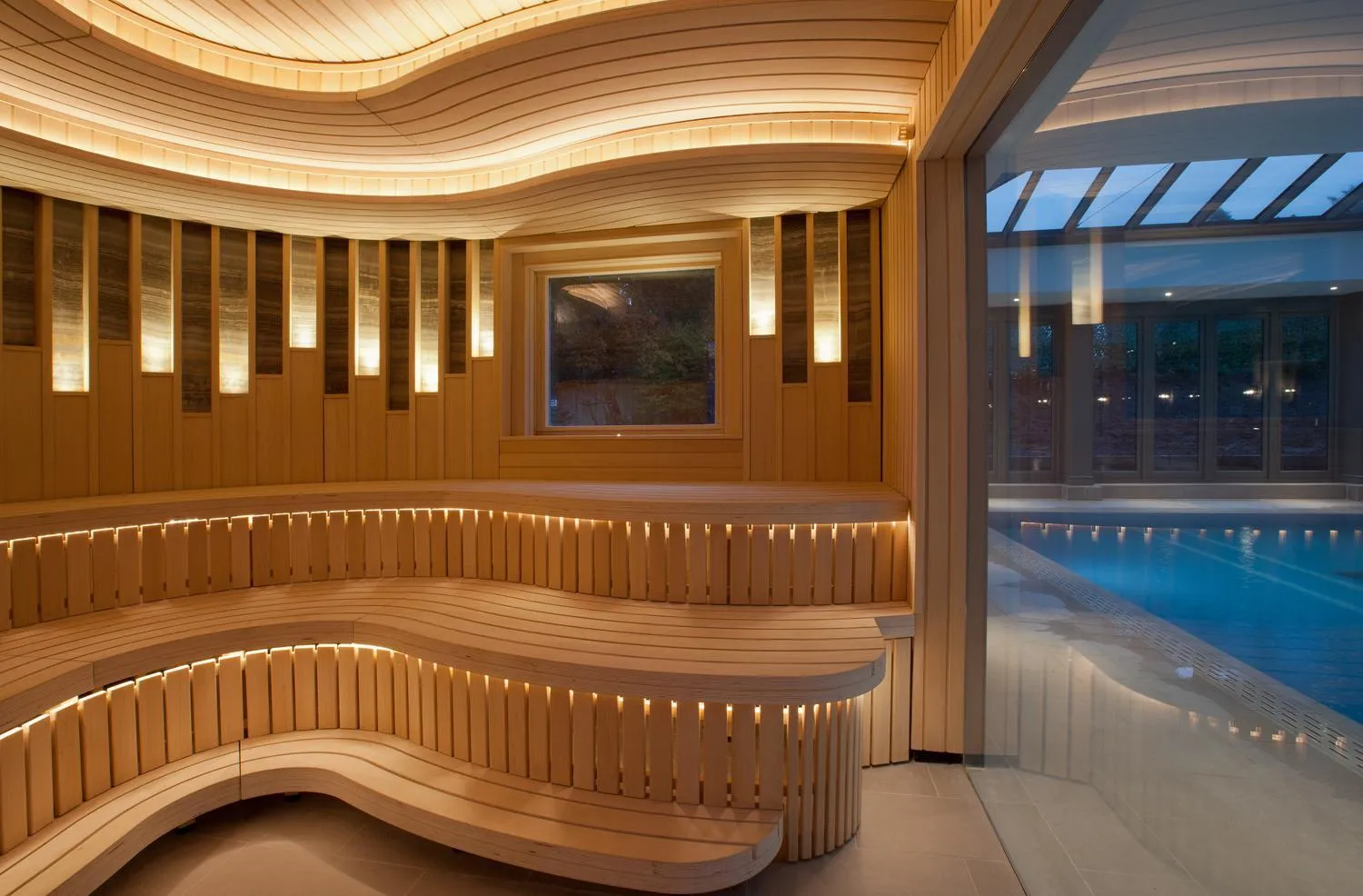 Sauna in Mottram Hall
