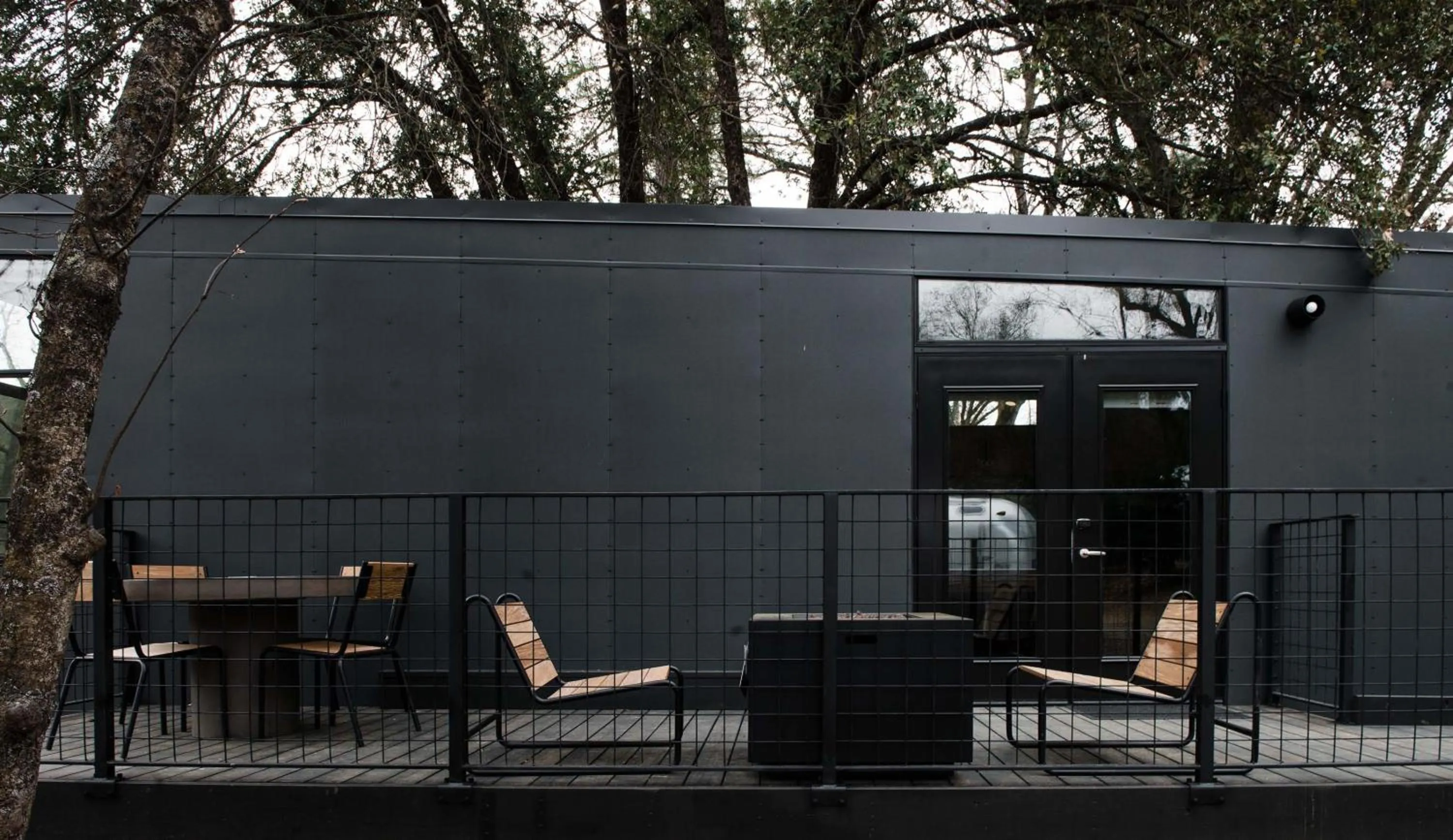 Balcony/Terrace in AutoCamp Sequoia