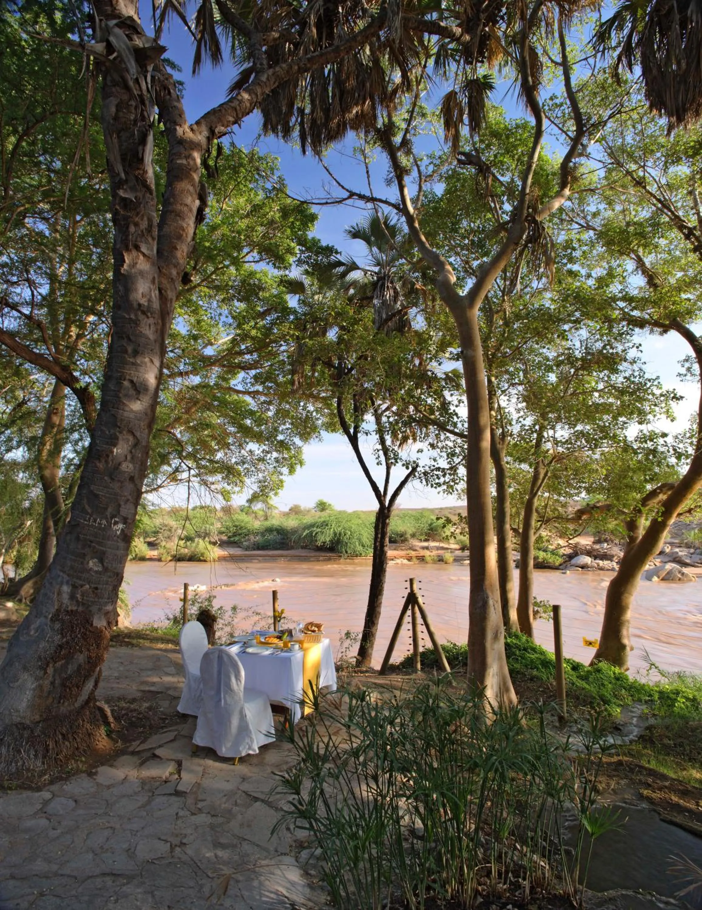 Natural landscape in Sarova Shaba Game Lodge