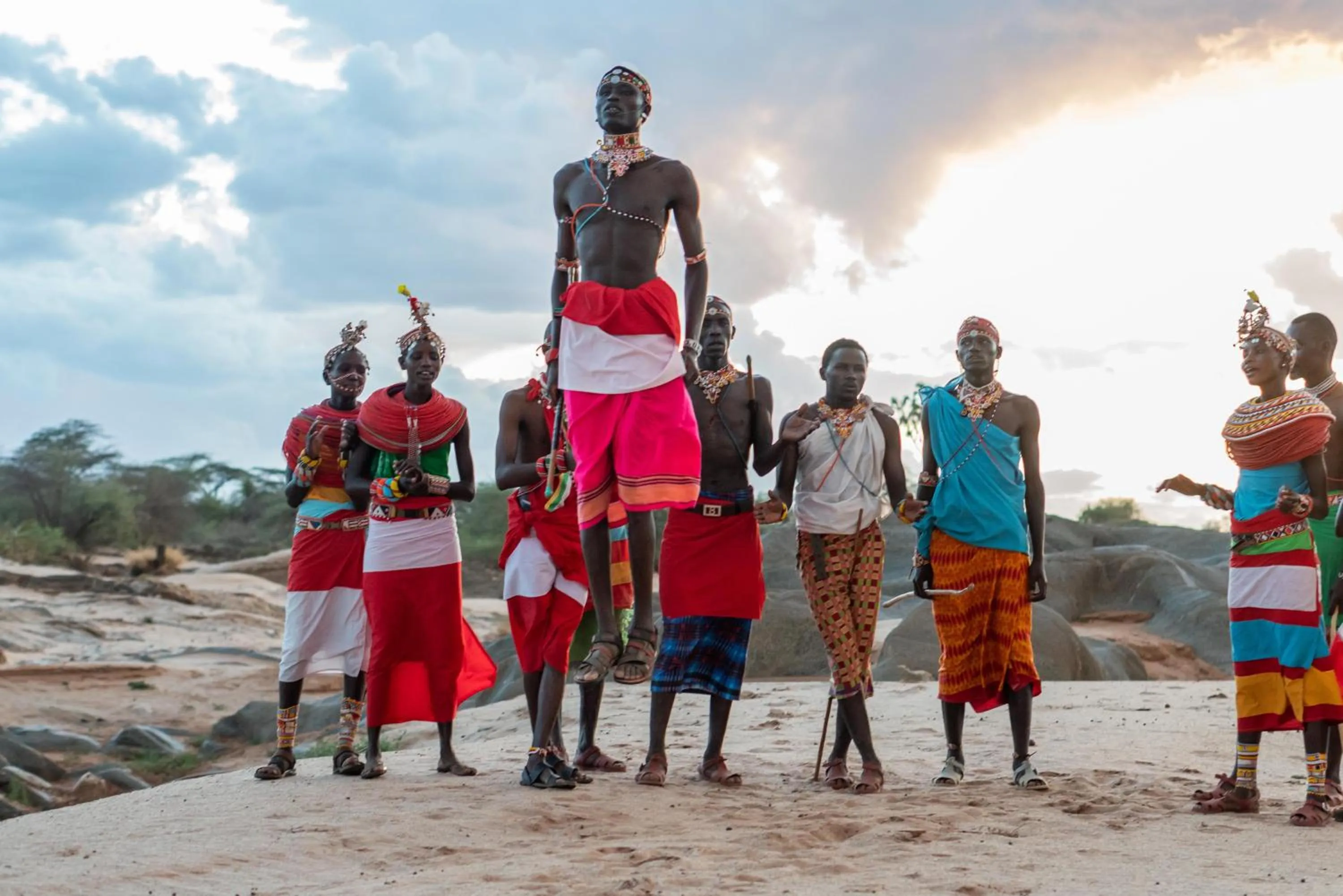 People in Sarova Shaba Game Lodge